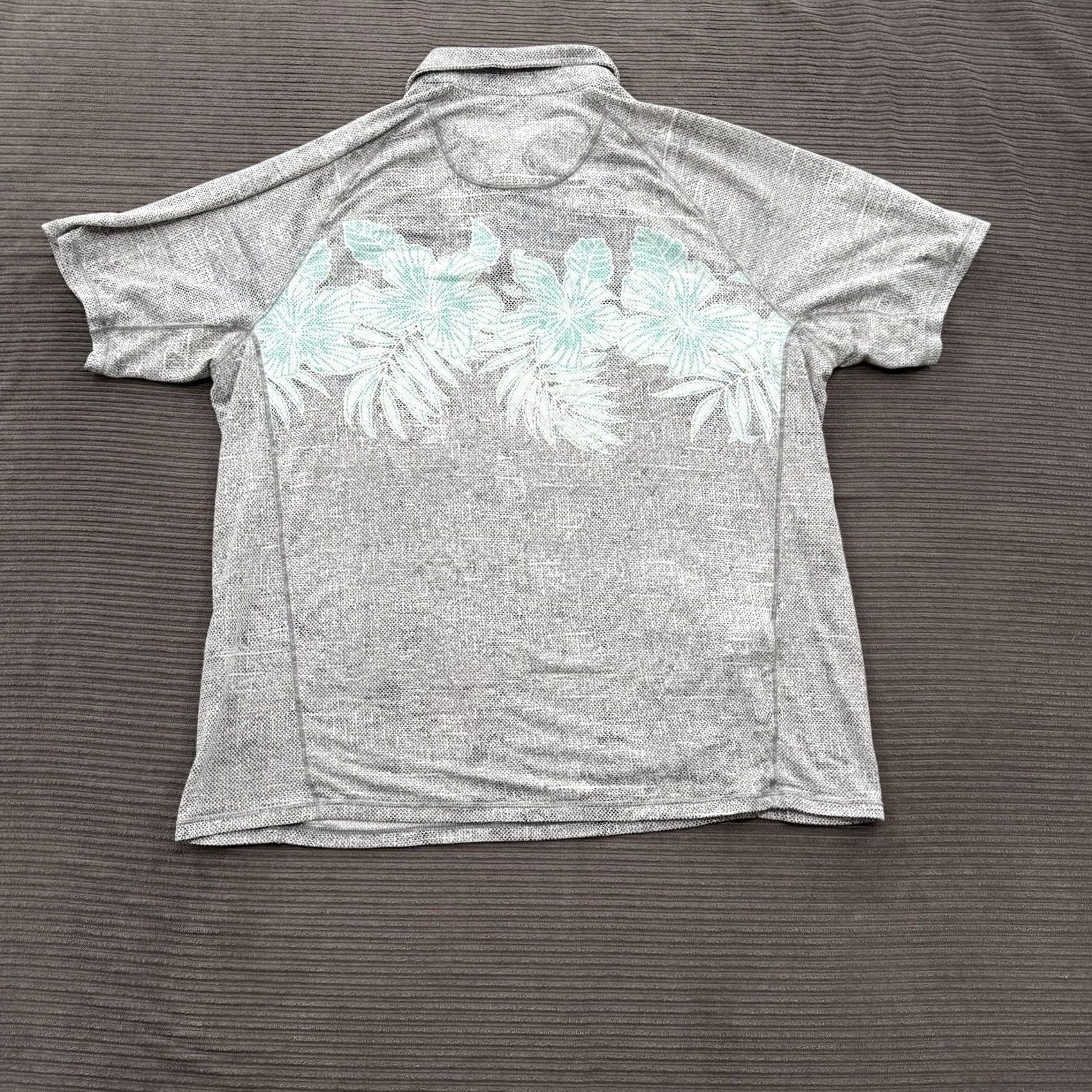 Tommy Bahama Tommy Bahama Polo Shirt Men XL Multicolor Floral Short Sleeve Beach Hawaiian Island Zone 50in Chest Shirt Polo Shirts Mens XL Size US XL / EU 56 / 4 - 2 Thumbnail