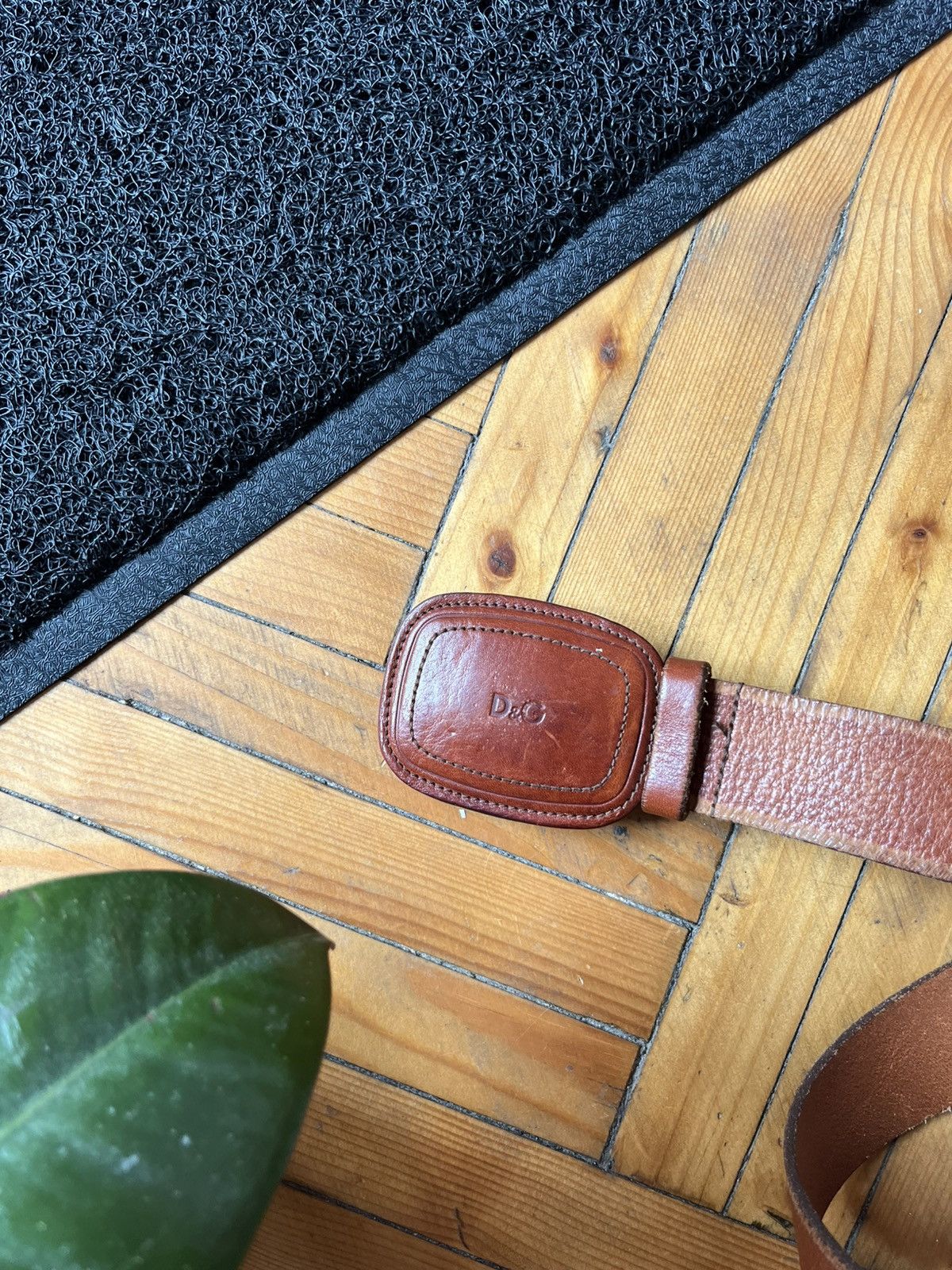 Dolce & Gabbana Vintage Dolce&Gabbana DG Made In Italy Leather Brown Belt Size ONE SIZE - 2 Thumbnail
