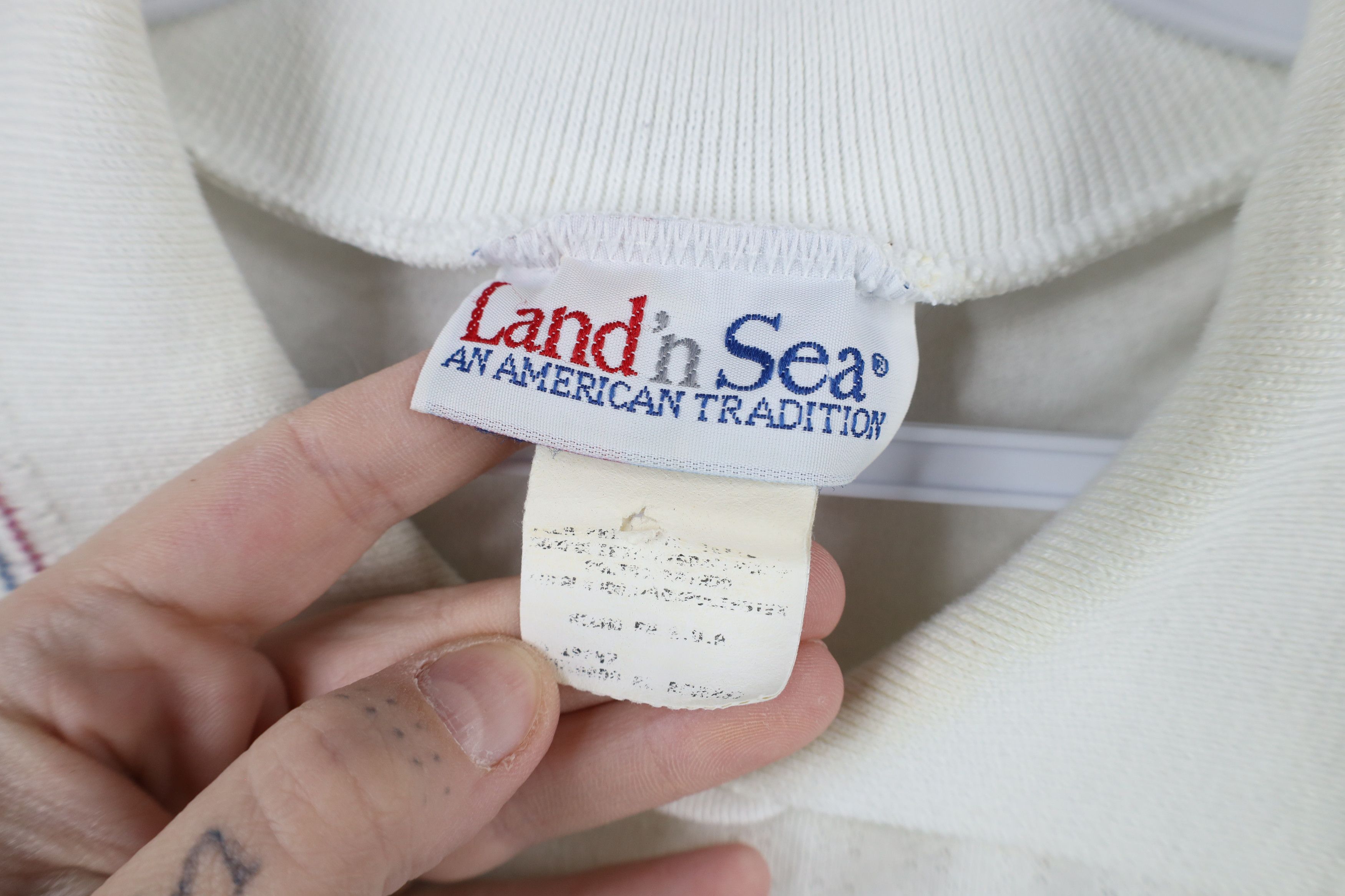 Vintage Vintage 90s Country Primitive Collared Pullover Polo USA Size L / US 10 / IT 46 - 9 Thumbnail
