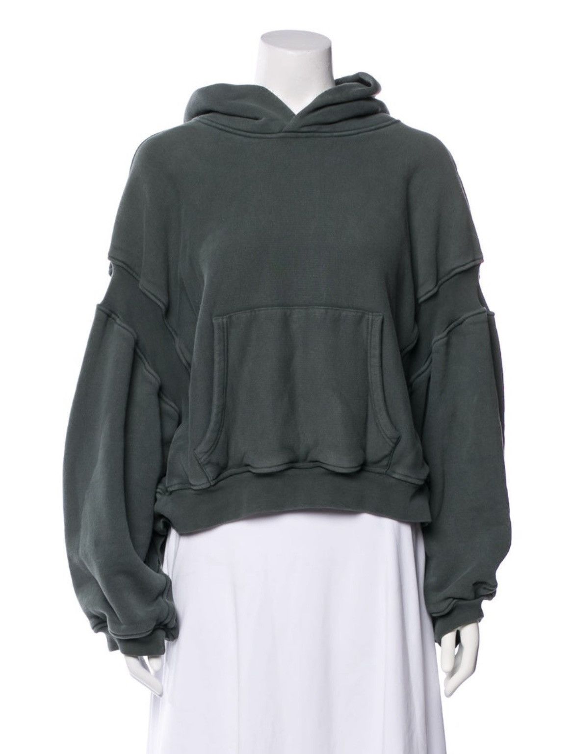 ALEXANDER WANG Dropped Shoulder Hoodie