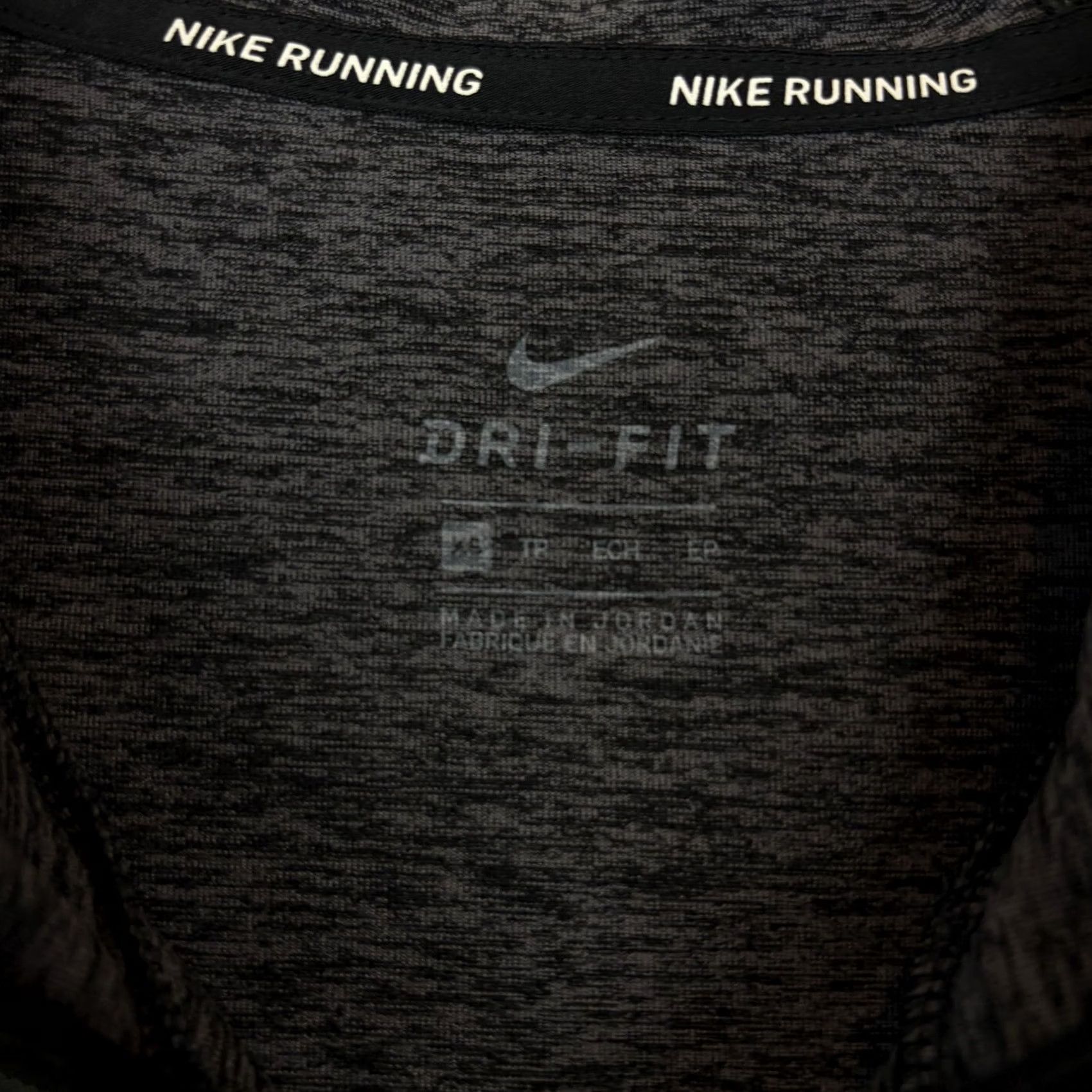 Nike Nike Vest Womens L Dark Gray Running Funnel Neck Training Grey Size L / US 10 / IT 46 - 5 Thumbnail
