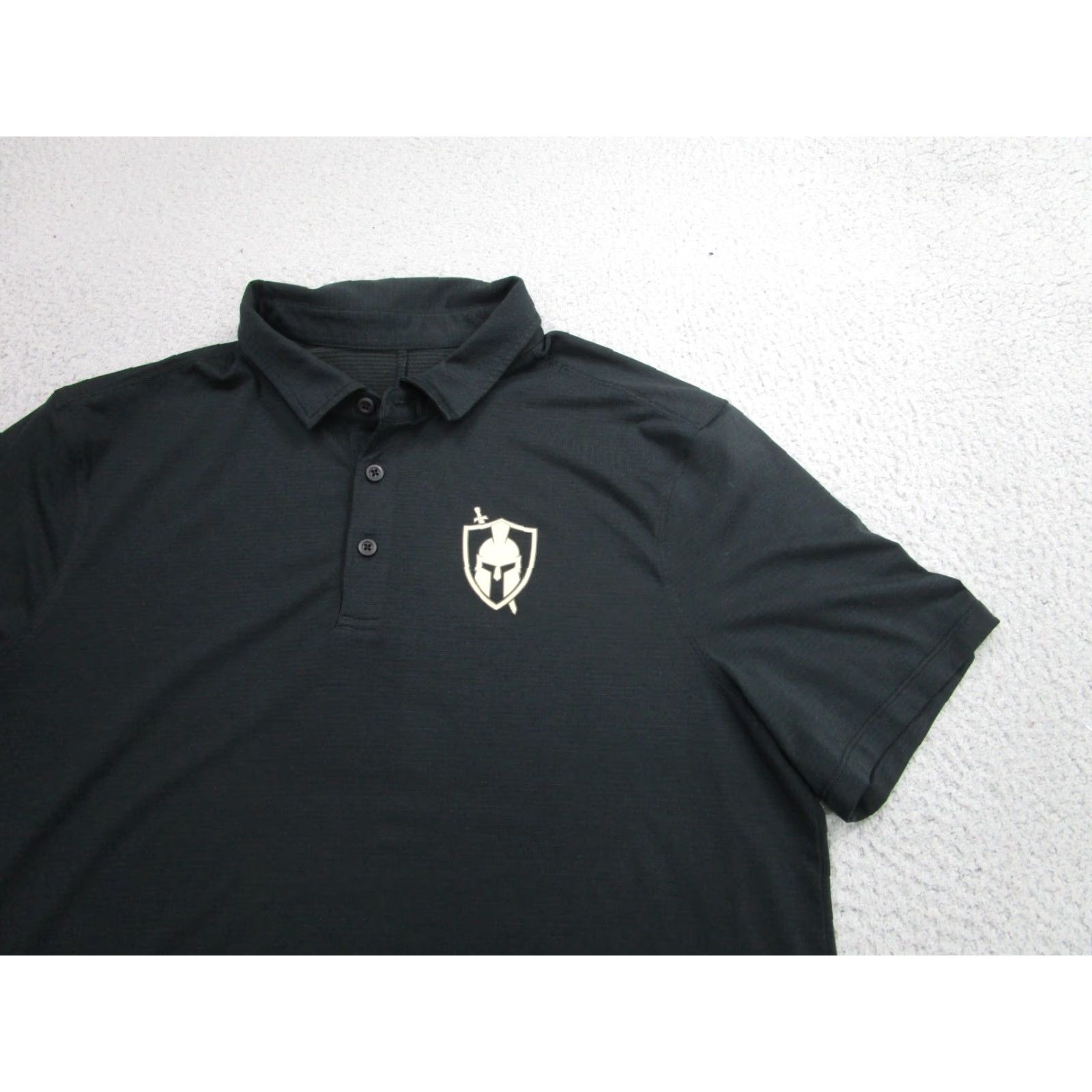 Lululemon St Francis Golden Knights Shirt Mens M Polo Black Lululemon High School Adult Size US M / EU 48-50 / 2 - 2 Thumbnail
