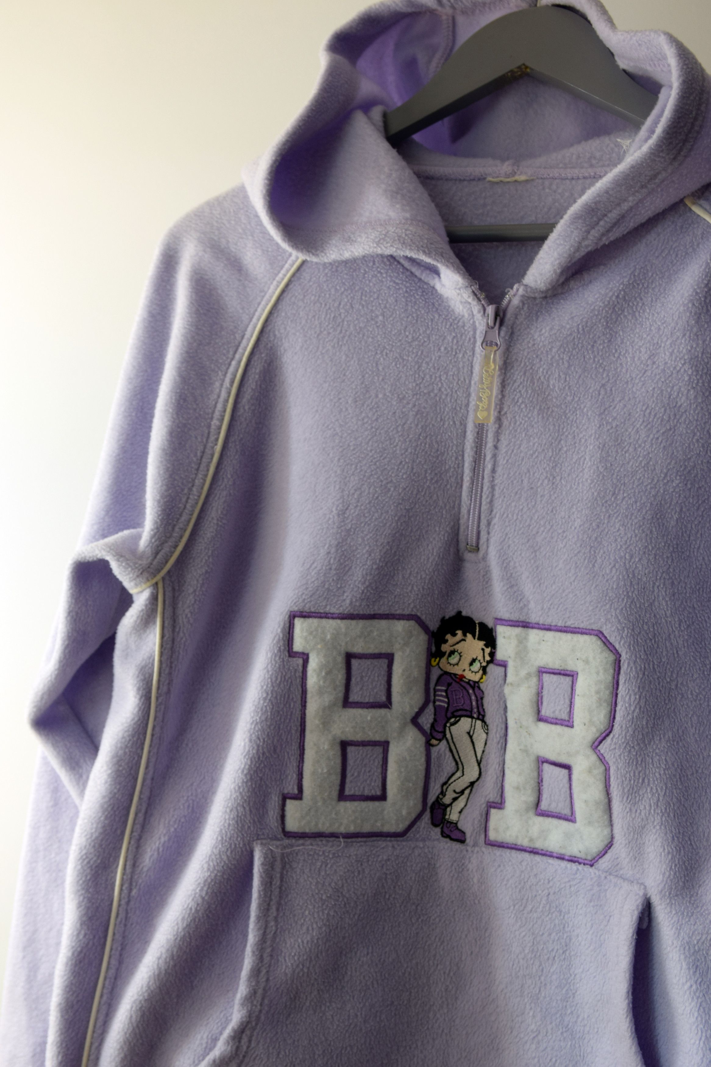 Vintage Vintage 2000s BETTY BOOP PURE SASS FLEECE OVERSIZED HOODIE Size US M / EU 48-50 / 2 - 6 Thumbnail