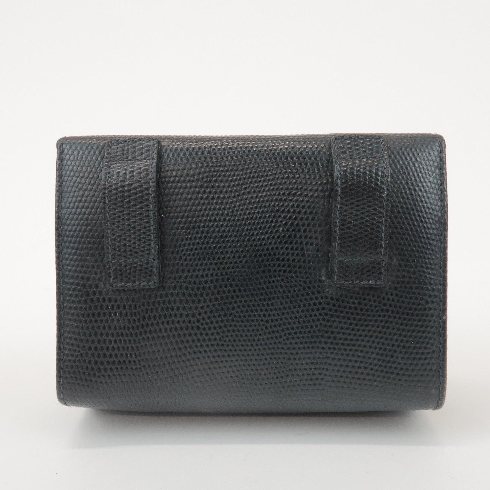 Salvatore Ferragamo Ferragamo Vara Calfskin Shoulder Bag Navy Size ONE SIZE - 2 Thumbnail