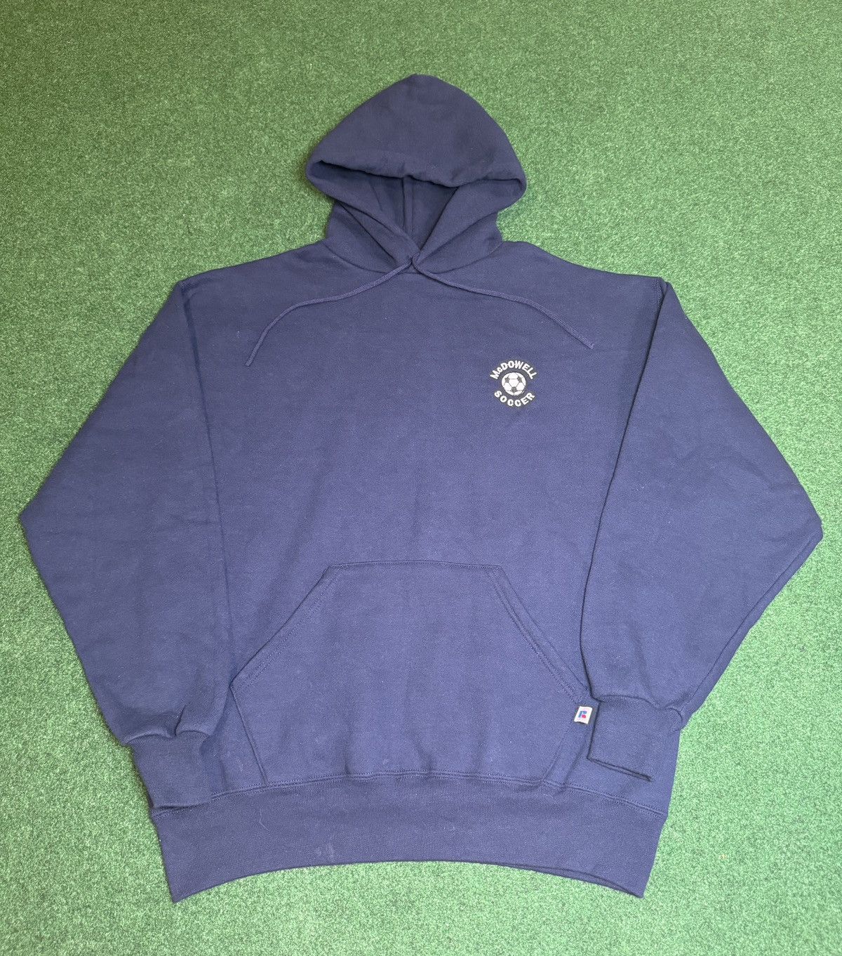 Russell Athletic × Vintage Vintage 90s Mcdowell Soccer Russell Atheltic Erie Hoodie Size US L / EU 52-54 / 3 - 1 Thumbnail