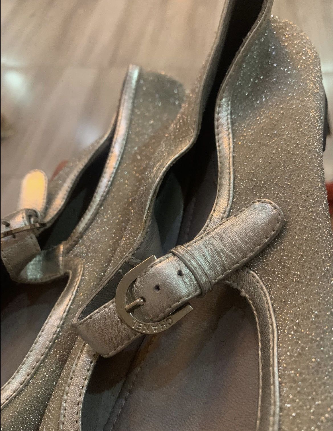 Chanel Chanel ballet flats glitter Size US 5 / IT 35 - 2 Thumbnail