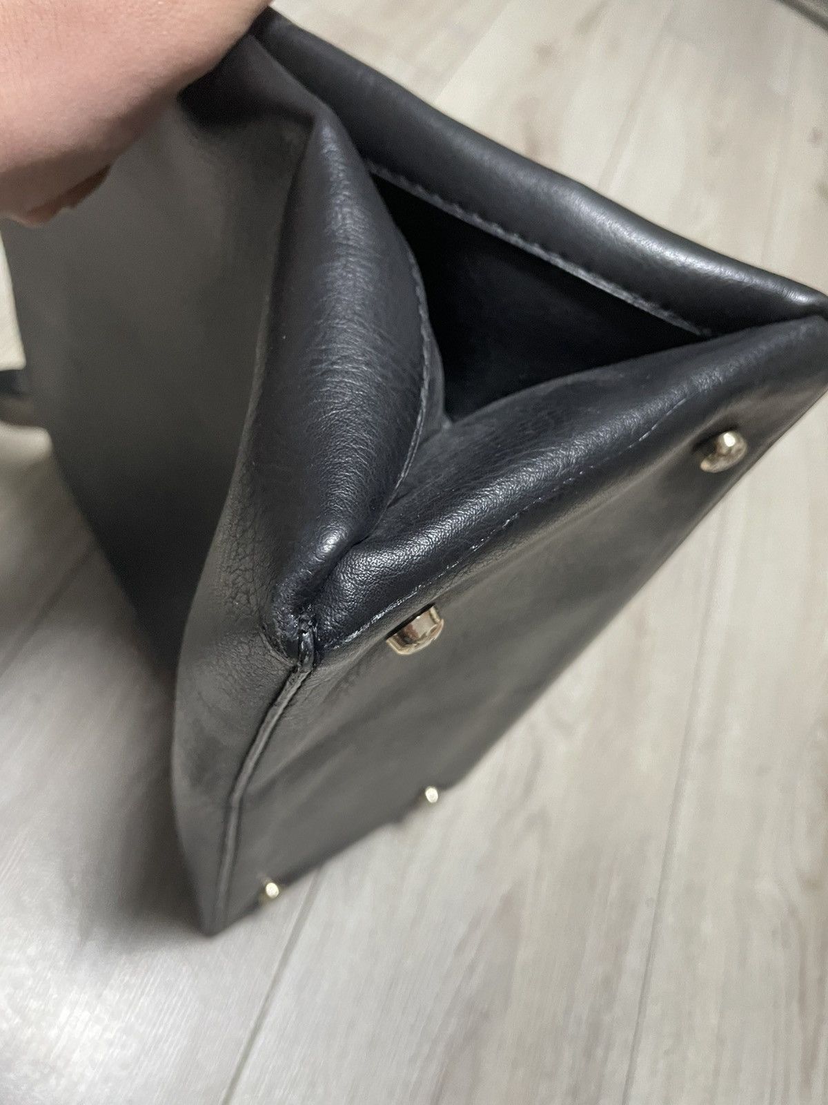 Designer × Mulberry Vintage Mulberry Leather shoulder hand bag With Zip Pouch Size ONE SIZE - 9 Thumbnail