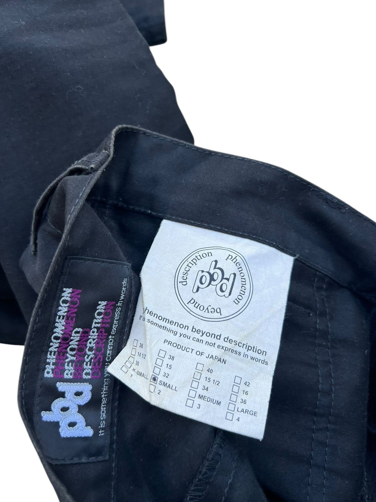 Japanese Brand Phenomenon Japan Fade Black Moleskin Cotton Flare Pant Size US 30 / EU 46 - 21 Thumbnail
