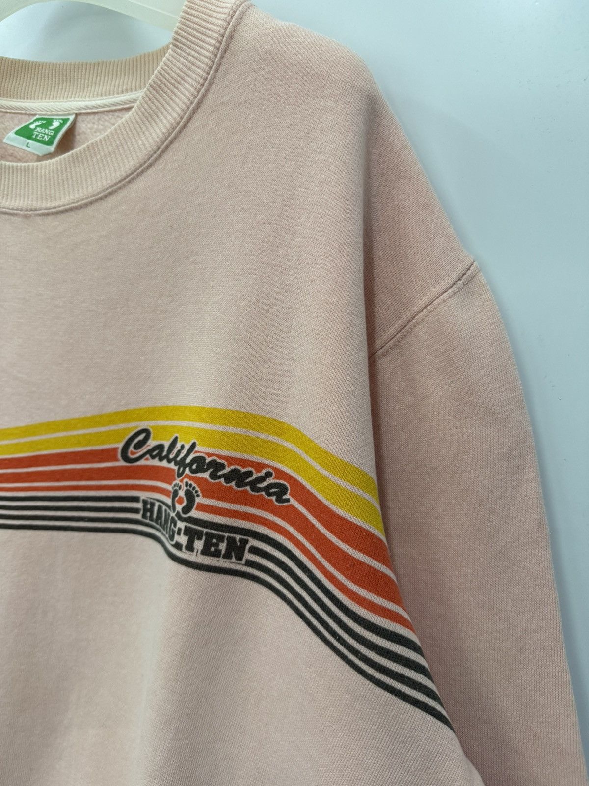 Hang Ten 🔥 Vtg 1990 Hang Ten Surfwear Sweatshirt - L Size US L / EU 52-54 / 3 - 4 Thumbnail