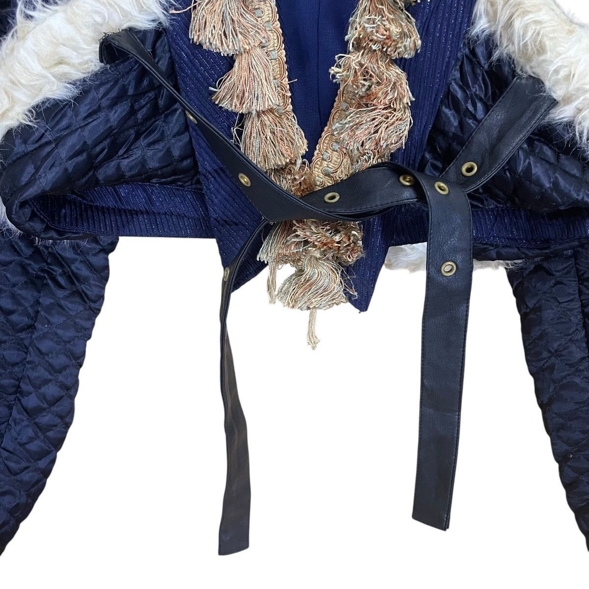Beauty Beast JAPANASE FUR CROPPED JACKET INSPIRED JEAN PAUL GAULTIER Size US S / EU 44-46 / 1 - 7 Thumbnail