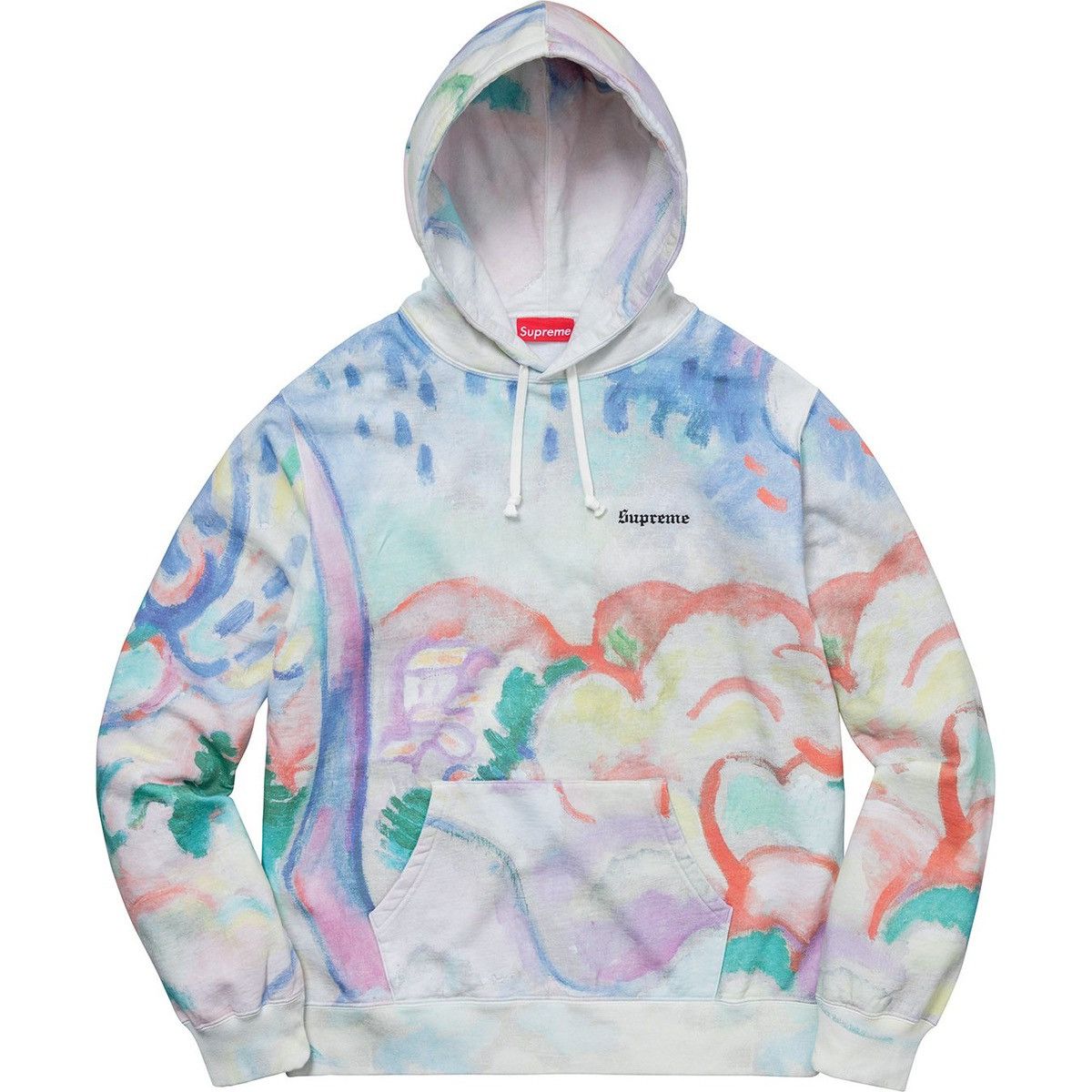 Supreme Supreme landscape hooded sweatshirt Size US L / EU 52-54 / 3 - 1 Thumbnail