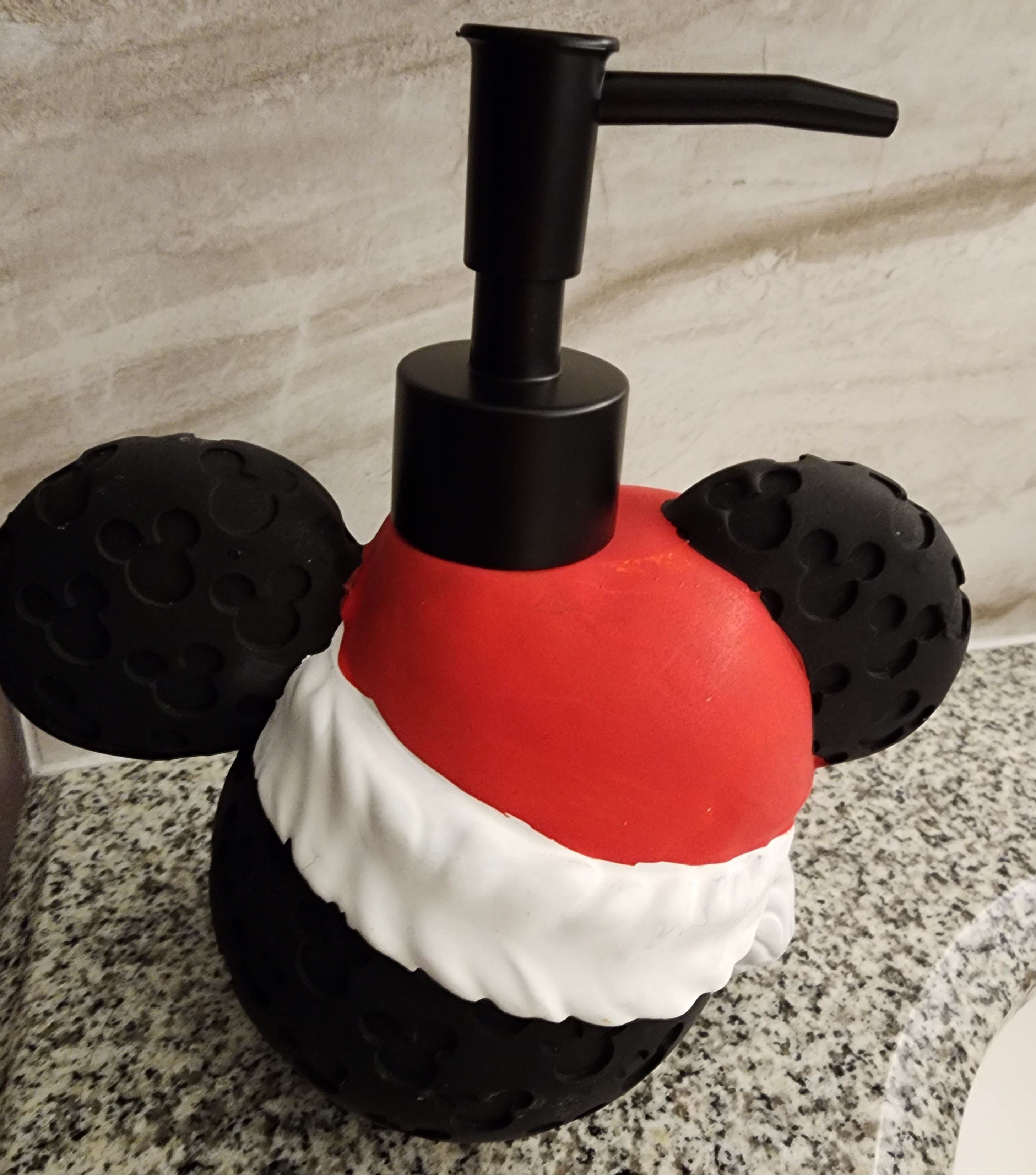 Disney MICKEY MOUSE 7in Santa Holiday Christmas Soap Dispenser Size ONE SIZE - 3 Thumbnail