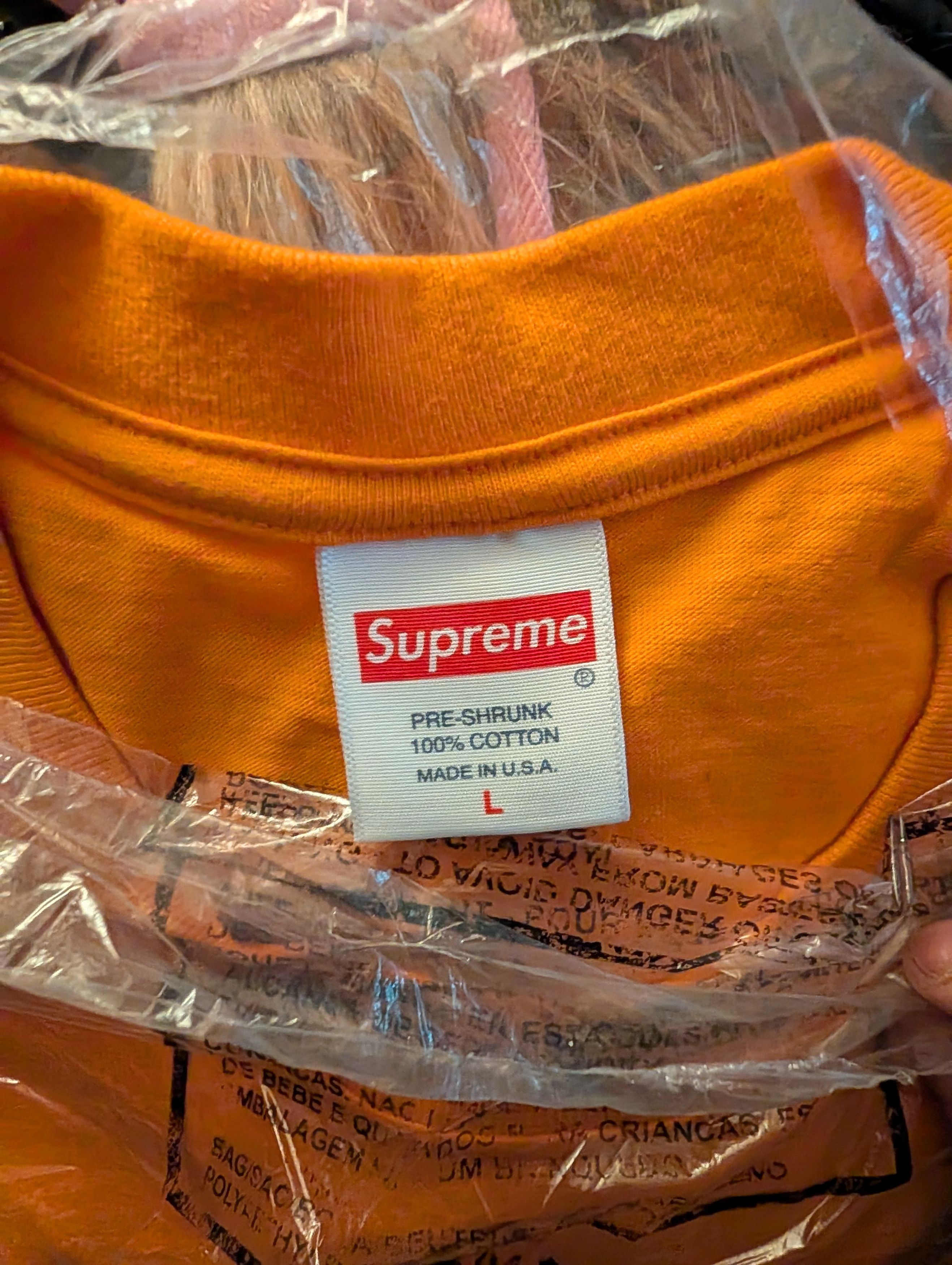 Supreme Supreme Thrasher Game Tee Orange Large Rare New Size US L / EU 52-54 / 3 - 2 Thumbnail