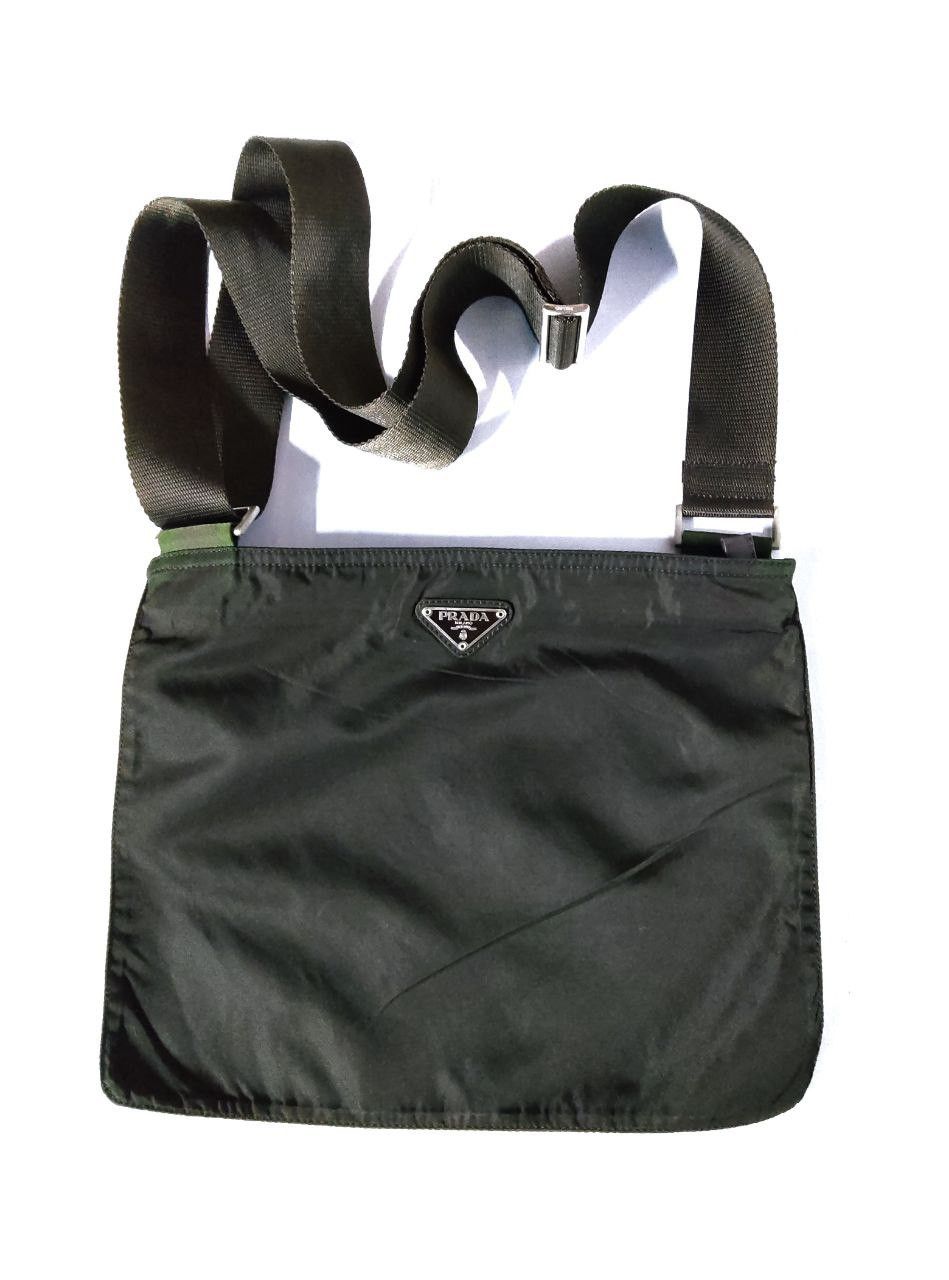 Prada Authentic Prada Bag Nylon Crossbody Size ONE SIZE - 1 Thumbnail