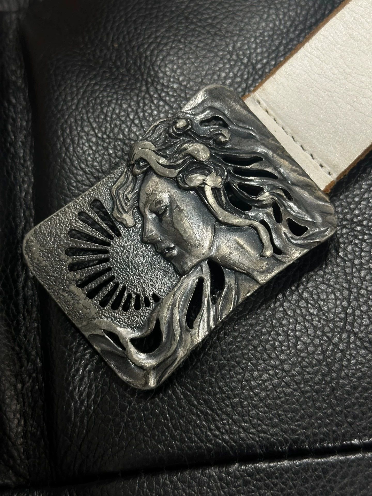 Yohji Yamamoto Yohji Yamamoto Y's 07aw 950 Silver Hollow Goddess Belt Size ONE SIZE - 3 Thumbnail