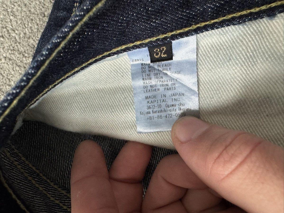 Kapital Kapital straight leg raw denim size 32 Size US 32 / EU 48 - 7 Thumbnail