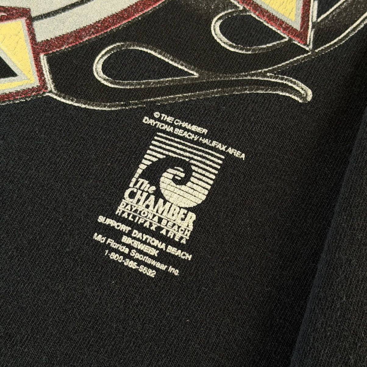 Vintage VINTAGE Daytona Beach Bike Week Longsleeve Tee Size US XL / EU 56 / 4 - 4 Thumbnail