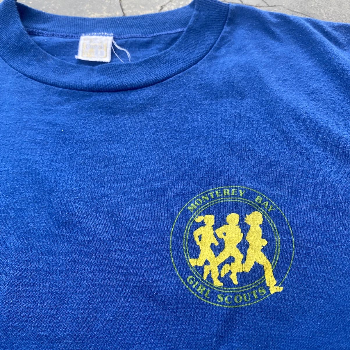 Vintage 1980s Monterey Bay Girl Scout Crop tee Size M / US 6-8 / IT 42-44 - 2 Thumbnail