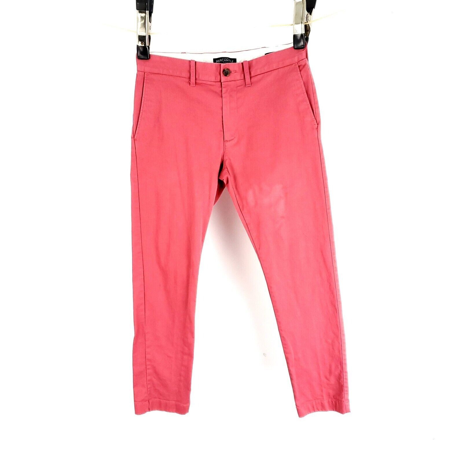 J.Crew DAMAGED J Crew Mercantile Flex Cotton Chino Pants Slim 31/29 Size US 31 - 2 Thumbnail