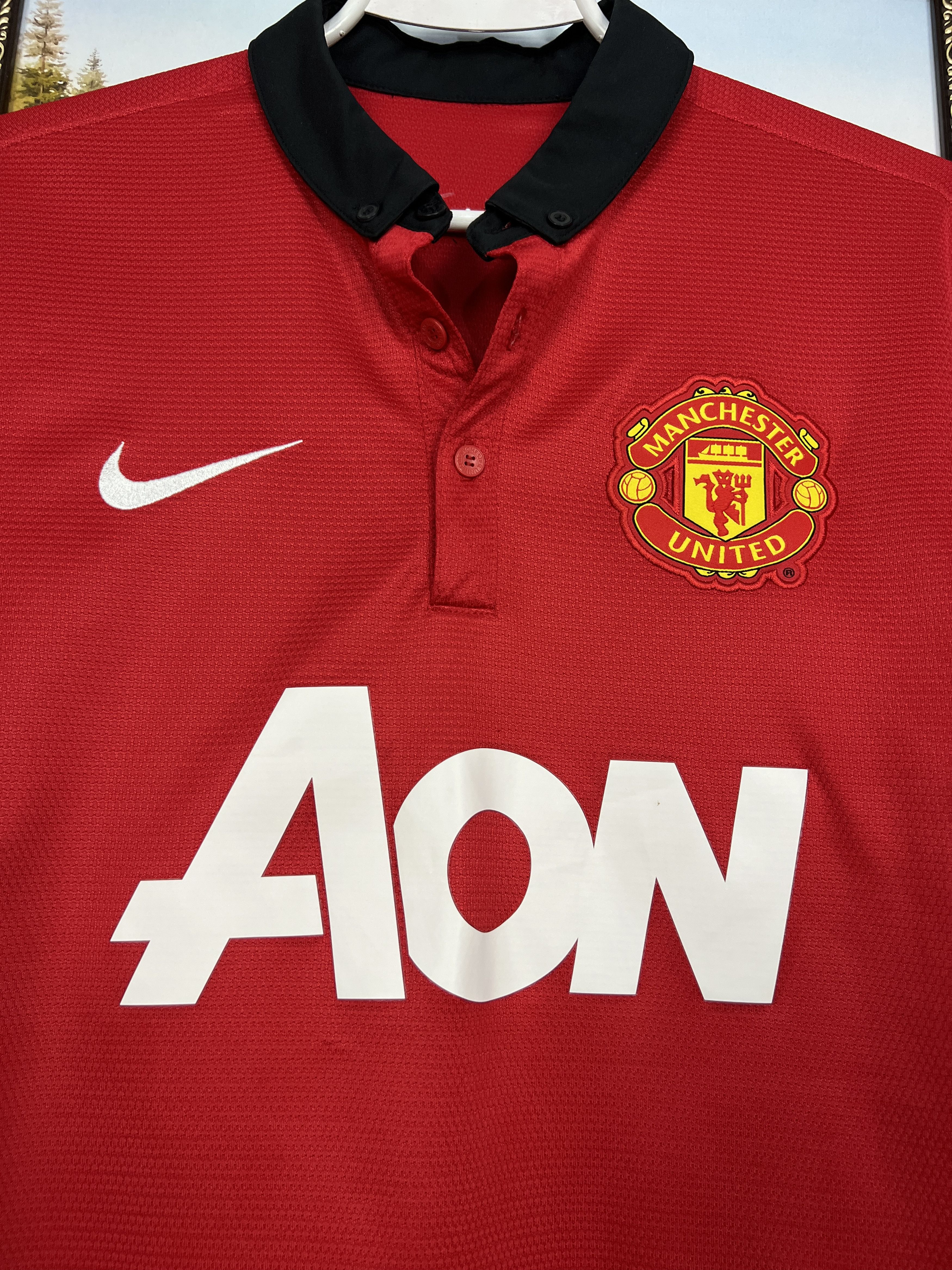 Nike Manchester United Home football shirt 2013 Soccer Nike Size US S / EU 44-46 / 1 - 3 Thumbnail