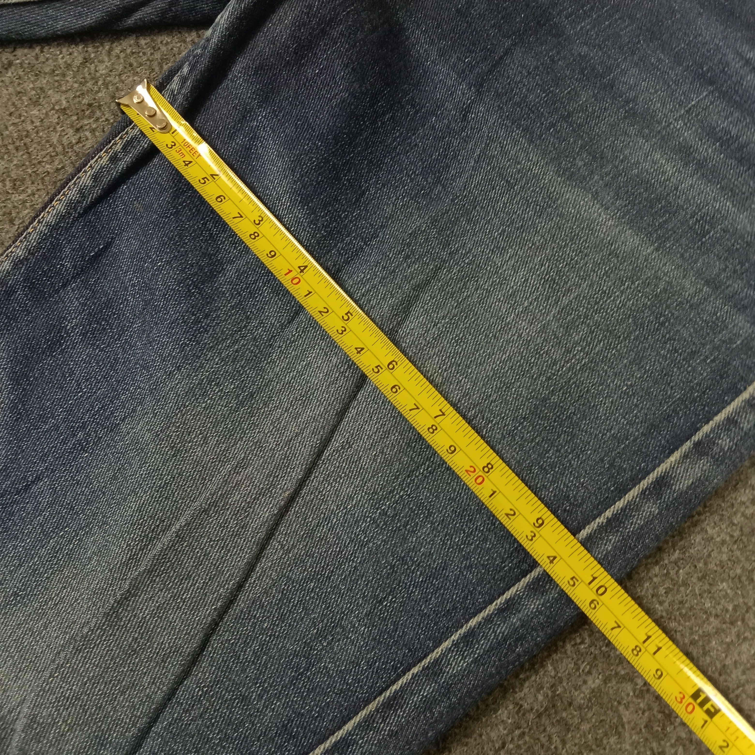 Evisu × Vintage Evis Japanese Brand Daicock Custom Art Bootcut Jeans Size 30" / US 8 / IT 44 - 9 Thumbnail