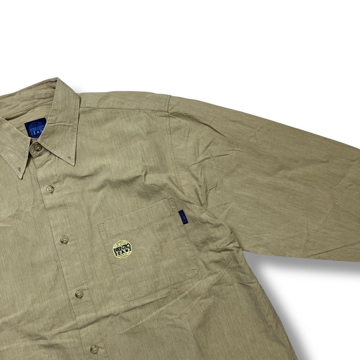 Kenzo Vintate Kenzo Jeans button ups shirt Size US M / EU 48-50 / 2 - 3 Thumbnail