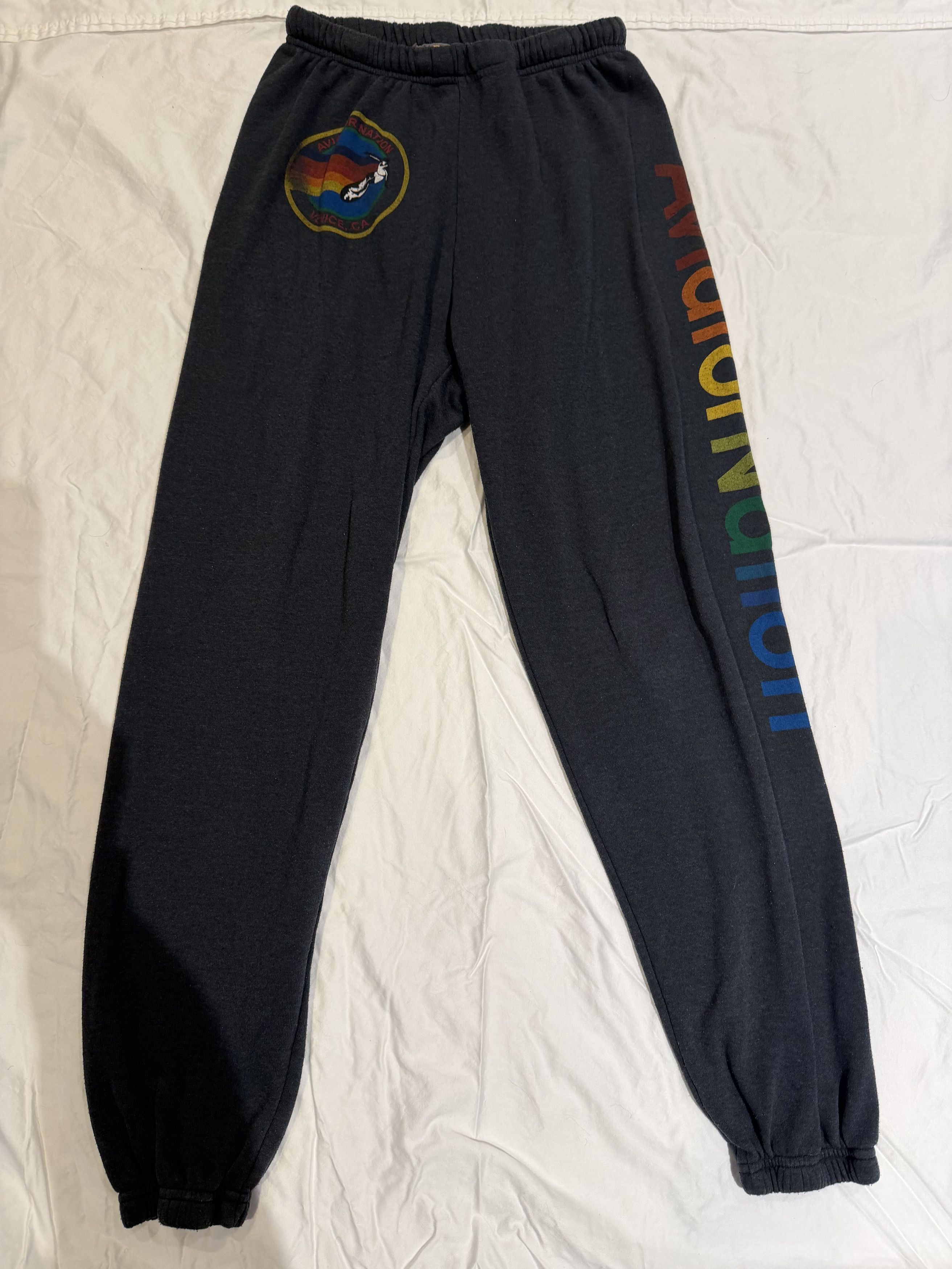 Aviator Nation AVIATOR NATION BROOKLYN SWEATPANTS - NAVY Size 28" / US 6 / IT 42 - 1 Thumbnail