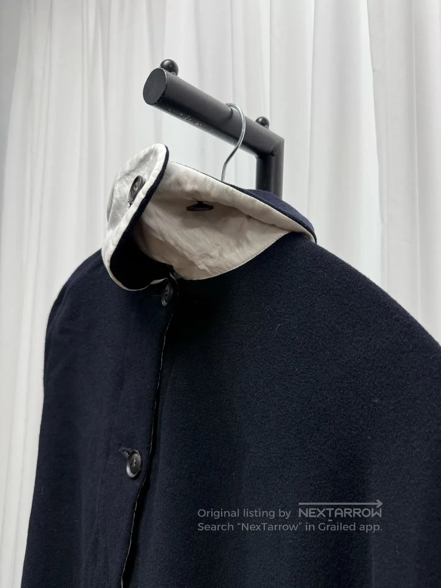 Yohji Yamamoto Yohji Yamamoto Archive Asymmetric Cape Coat. Size US M / EU 48-50 / 2 - 6 Thumbnail
