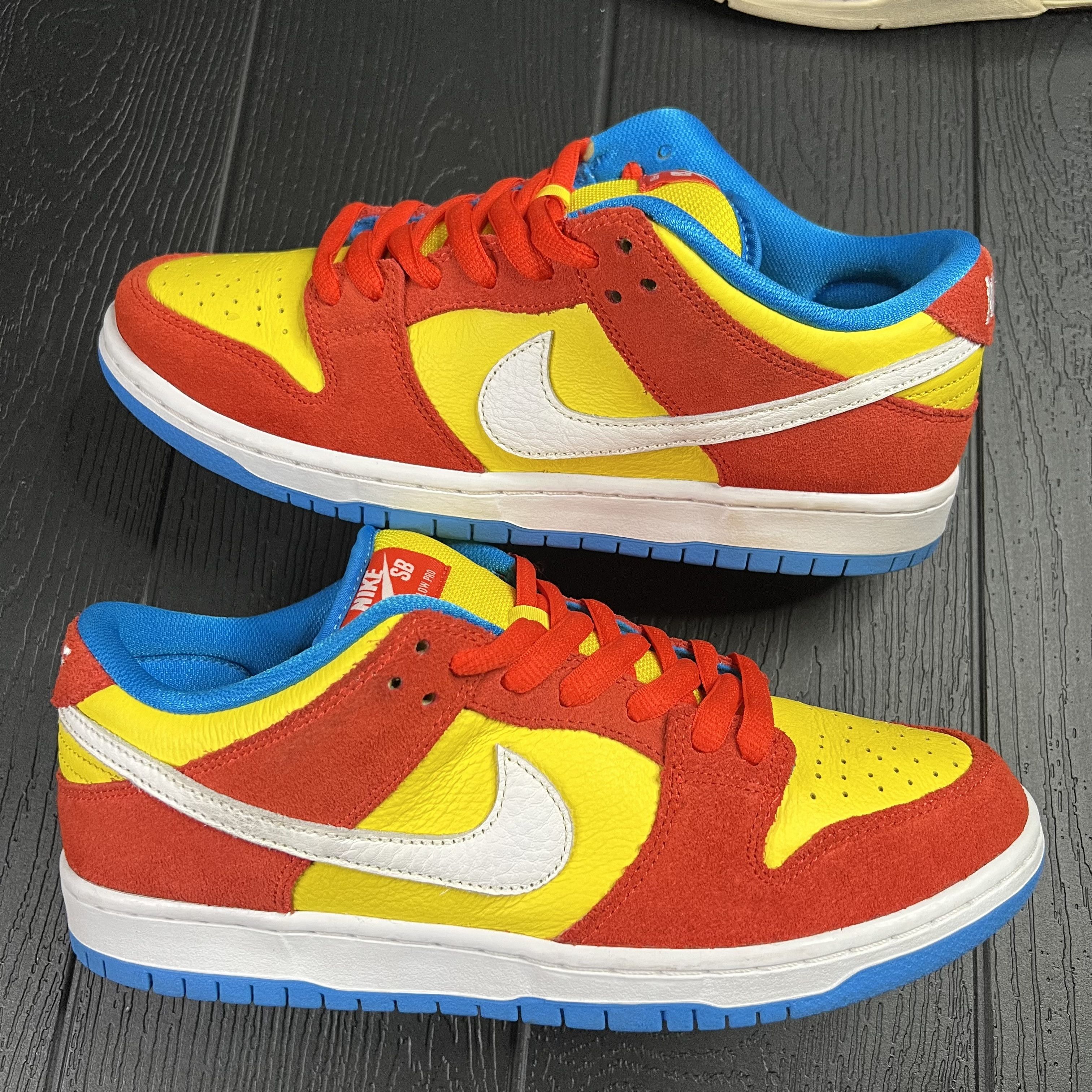 Nike Nike SB Dunk Low Pro Bart Simpson (2022) Size US 9 / EU 42 - 2 Thumbnail