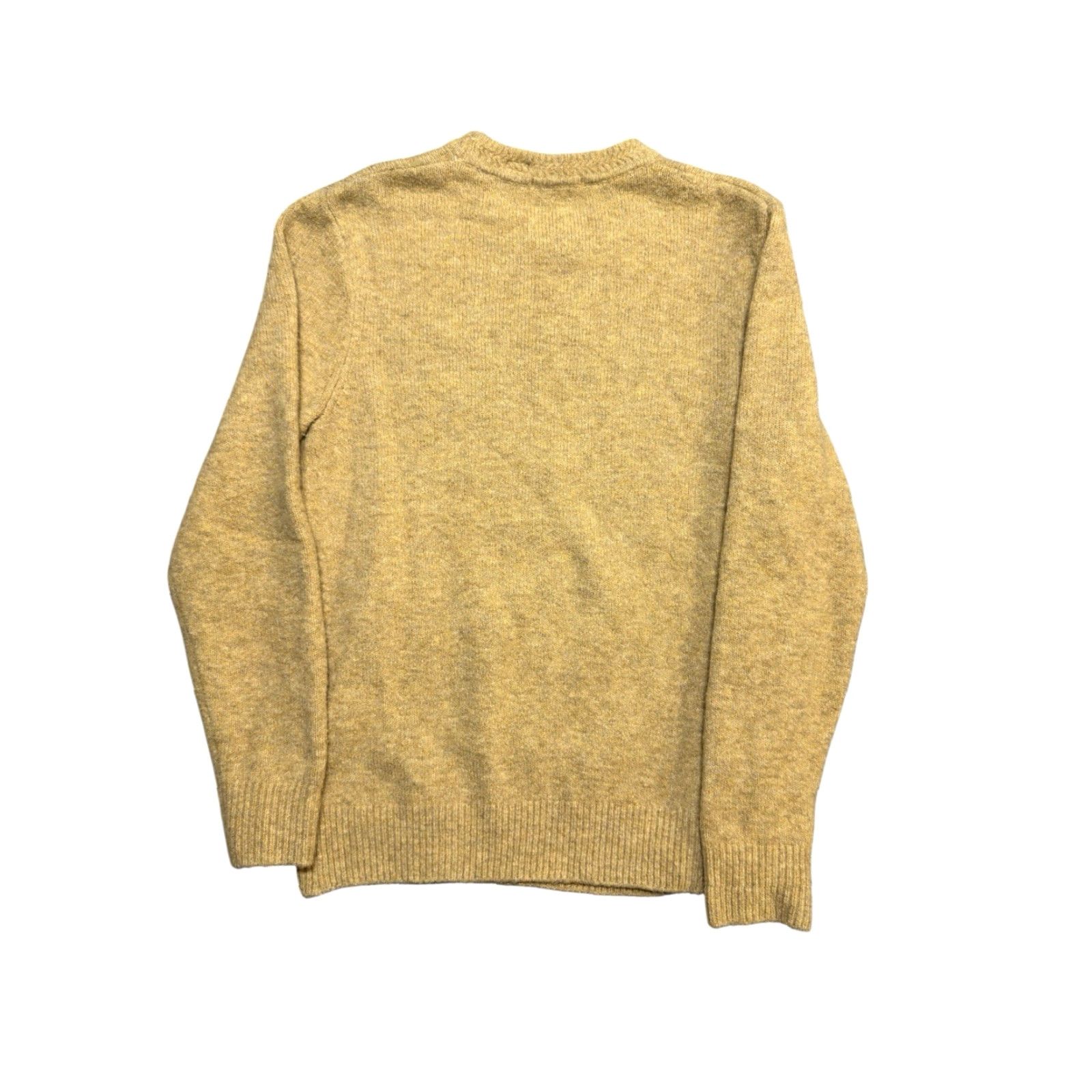 Scotch & Soda Scotch & Soda Amsterdam Soft Knit Regular Fit Sweater Mens Size S Yellow Crew Neck Long Sleeve Pullover Knit Shirt Size US S / EU 44-46 / 1 - 2 Thumbnail