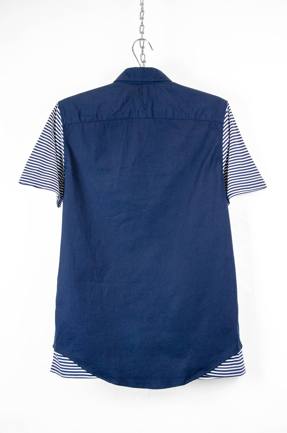 Viktor & Rolf Viktor & Rolf Panel Shirt Navy – Size IT48 Size 38R - 2 Thumbnail