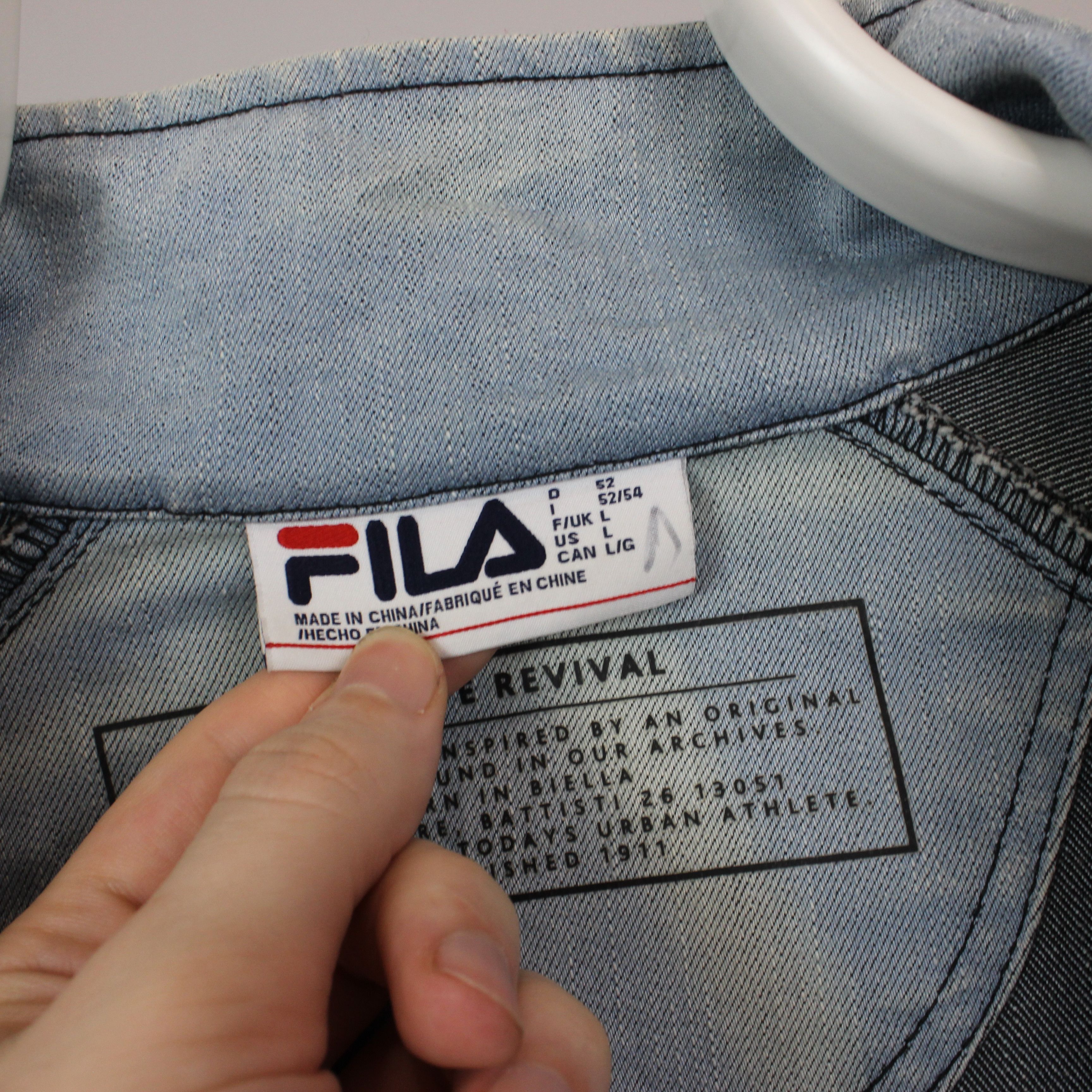 Fila Fila archive revival hip hop B-001 1/4 zip Track top L Size US L / EU 52-54 / 3 - 9 Thumbnail
