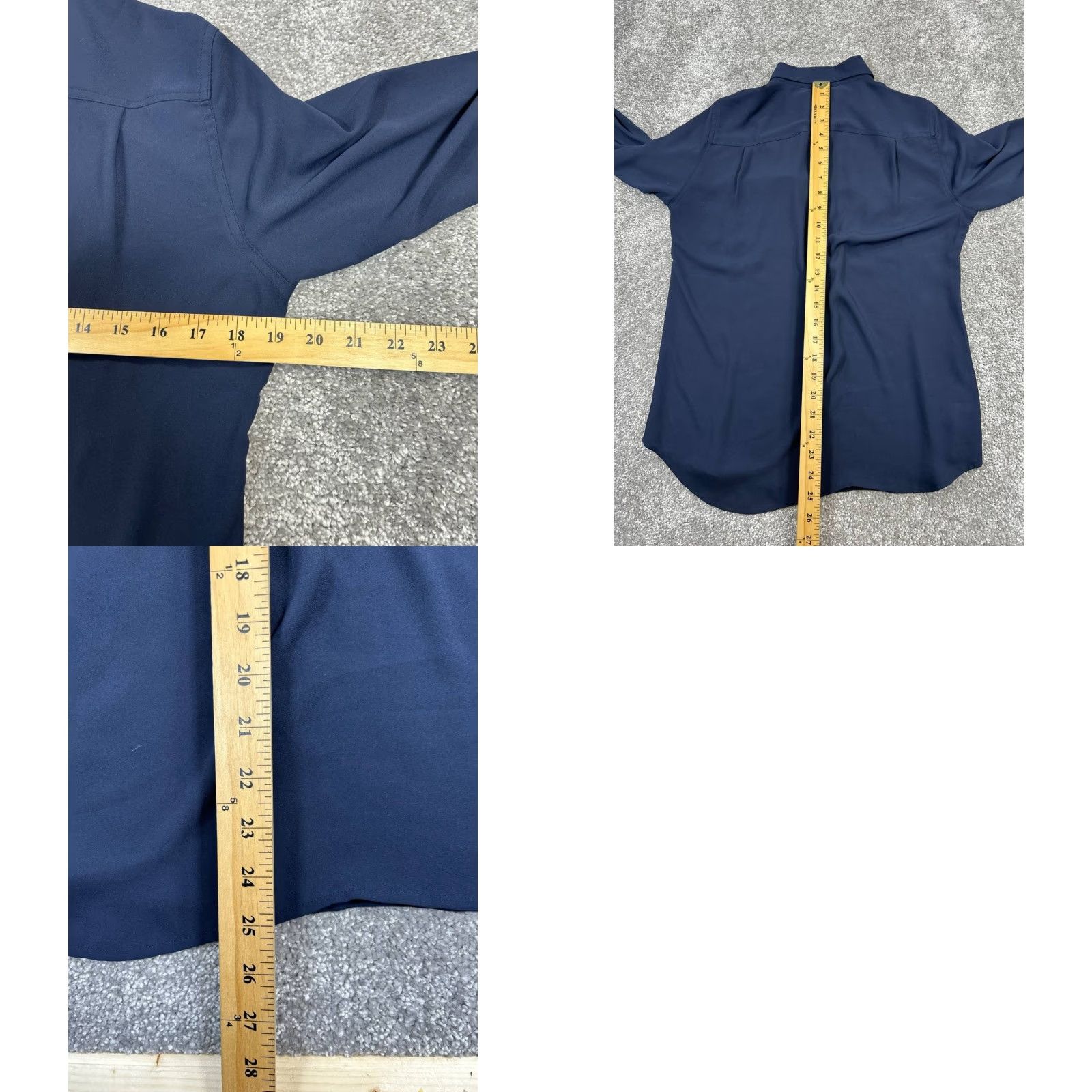 Loft Loft Shirt Womens Small Blue Button Up Size S / US 4 / IT 40 - 8 Thumbnail