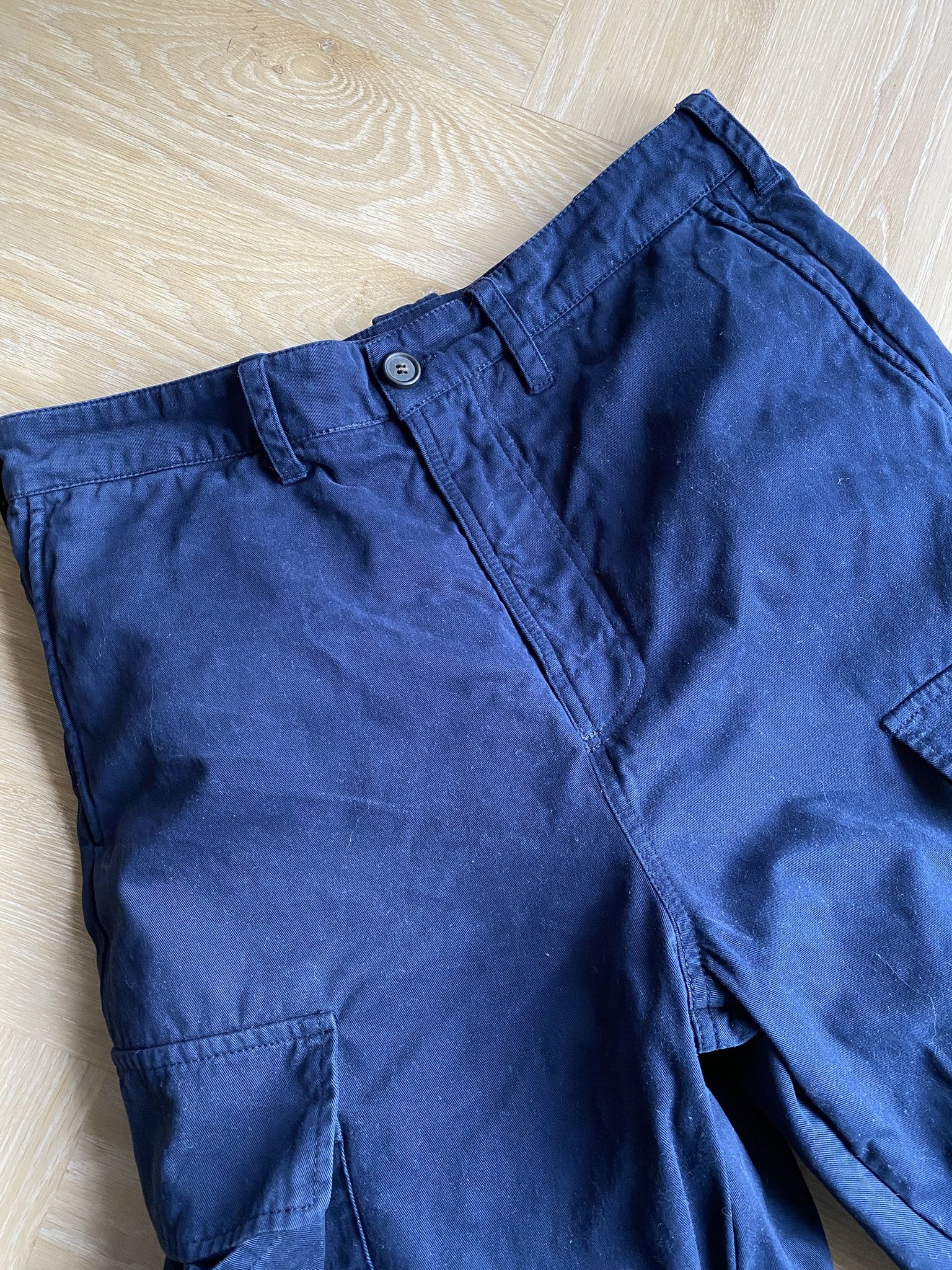 Acne Studios 46/S - Cargo Trousers - Navy Blue Size US 30 / EU 46 - 12 Thumbnail