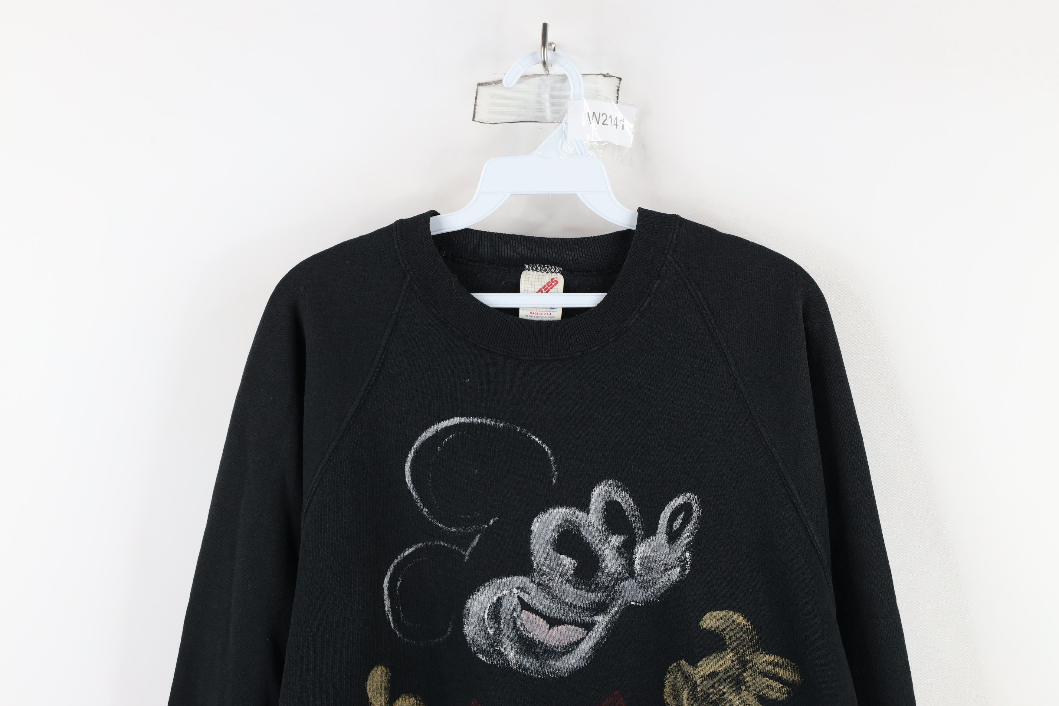 Disney × Vintage Vintage 90s Disney Mickey Mouse Crewneck Sweatshirt USA Size US L / EU 52-54 / 3 - 2 Thumbnail