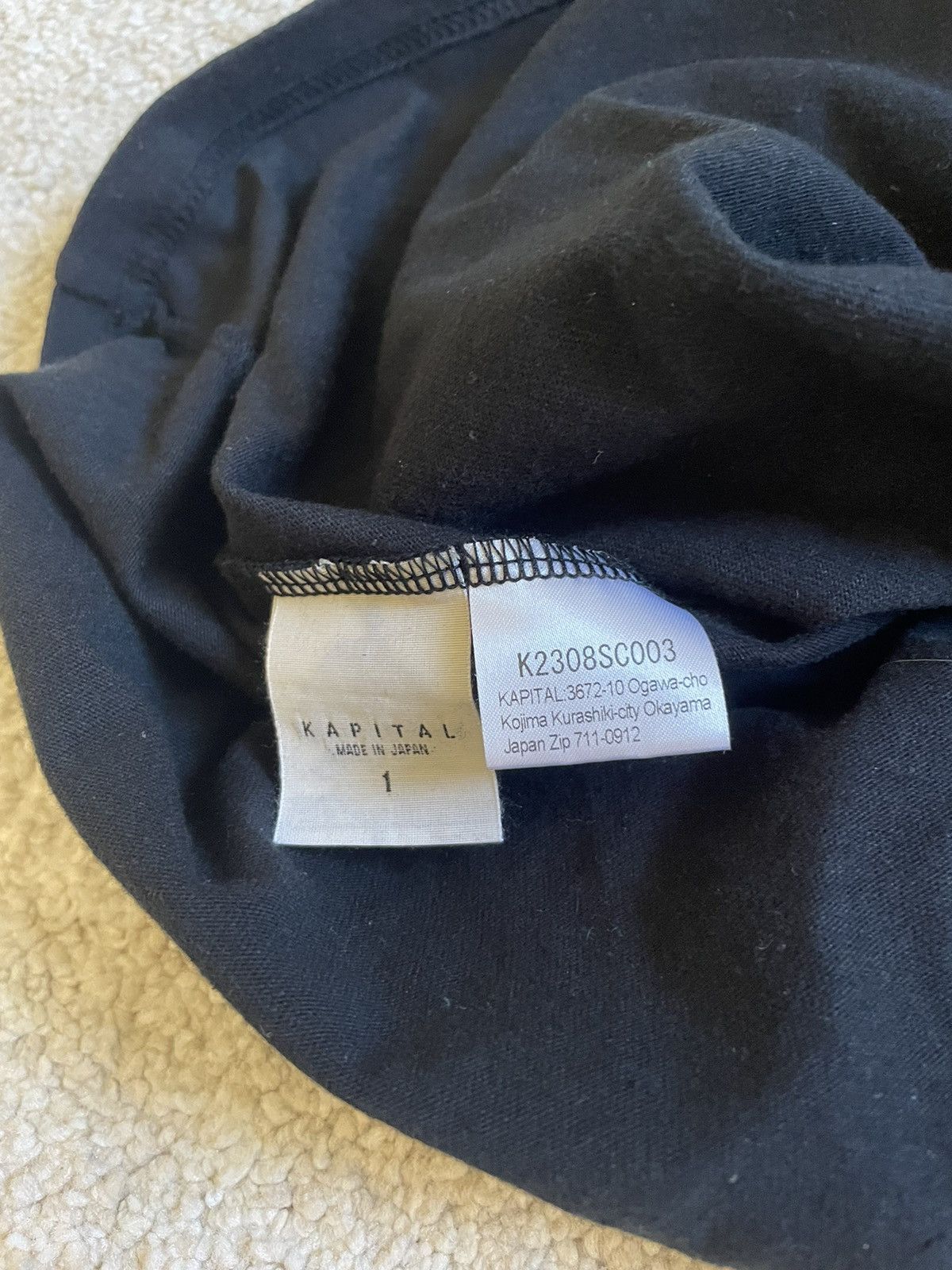 Kapital Black Kapital Ringer Tee Size S / US 4 / IT 40 - 4 Thumbnail