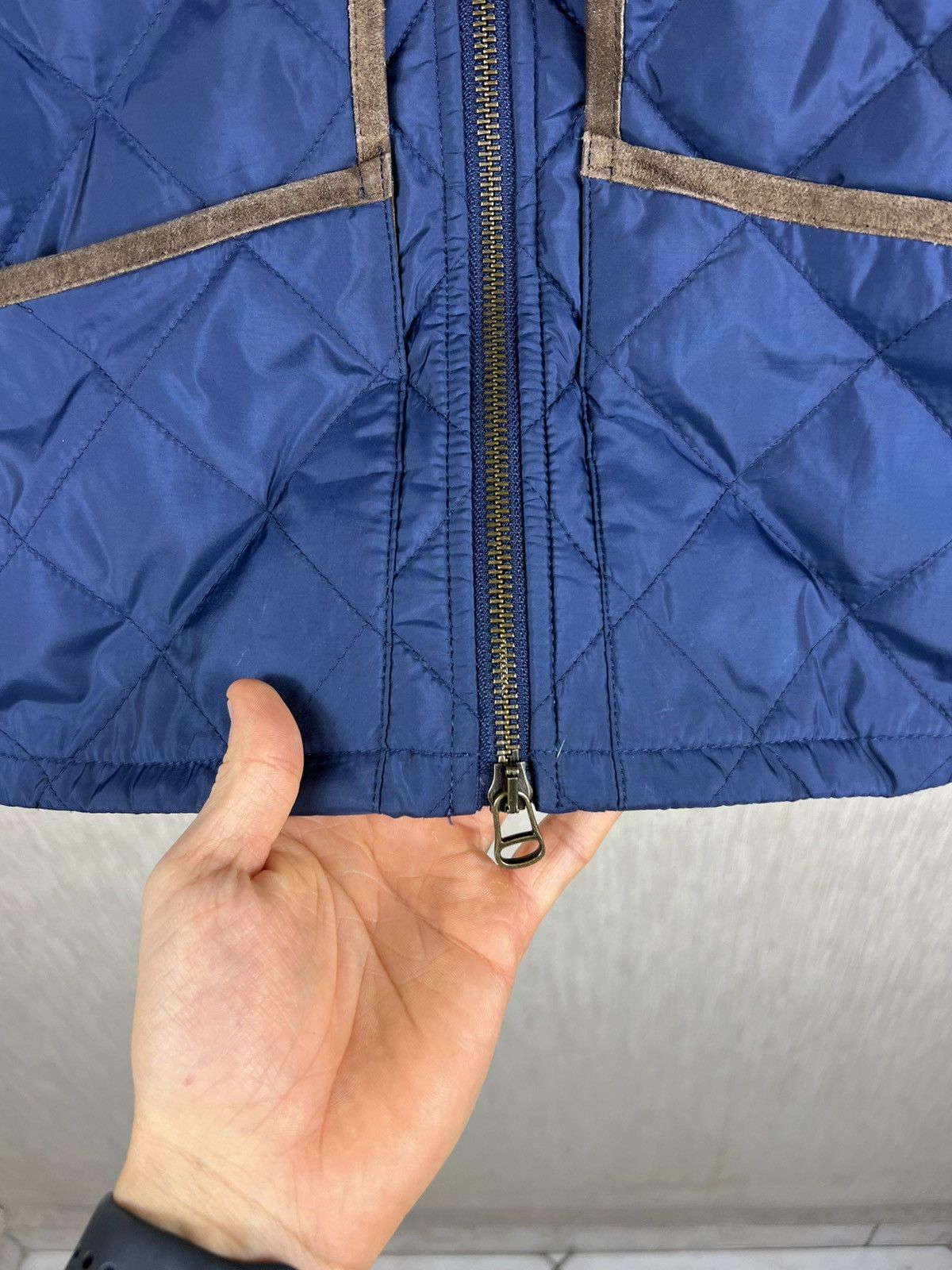 Ralph Lauren Vintage Ralph Lauren Sport suede leather quilted down jacket Size M / US 6-8 / IT 42-44 - 15 Thumbnail