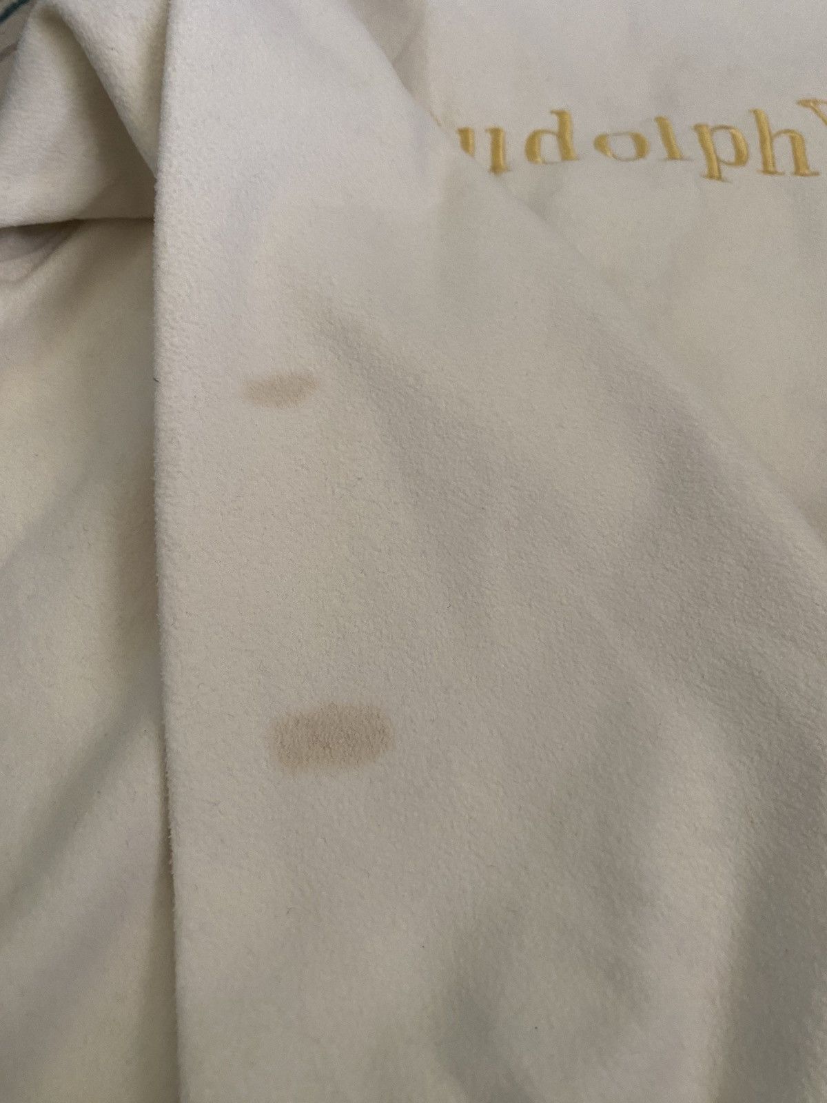 Other Vintage Rudolph Valentino Sweatshirt Cream Minimalist Logo Size US M / EU 48-50 / 2 - 7 Thumbnail