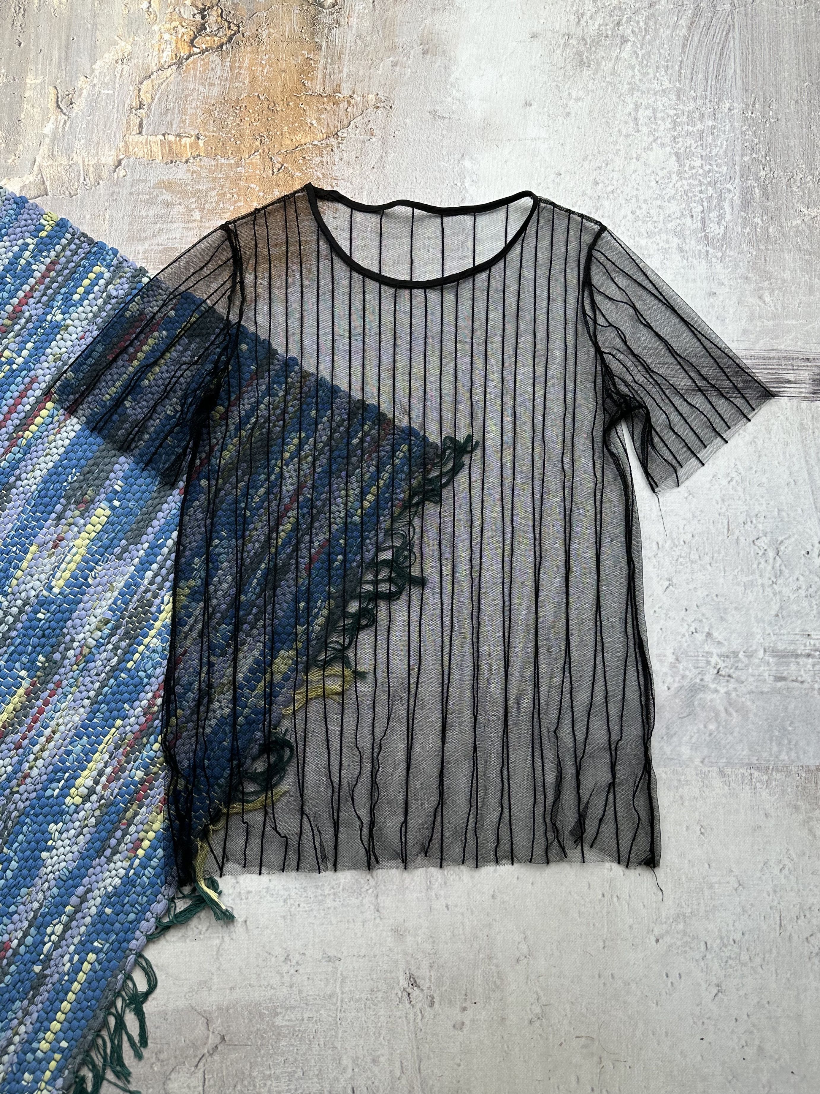 Vintage Vintage Mesh Tee A36(47)D15 Size US S / EU 44-46 / 1 - 1 Thumbnail