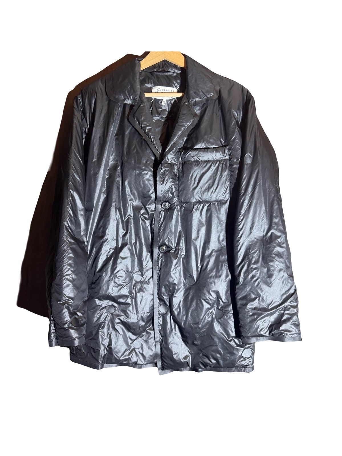 Maison Margiela margiela down puffer black blazer 36 it wo oversized Size XS / US 0-2 / IT 36-38 - 1 Thumbnail