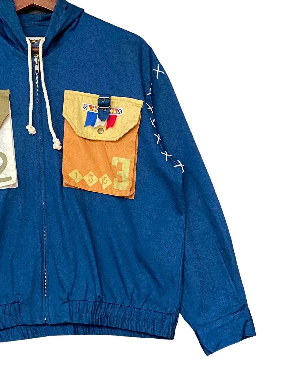 Japanese Brand × Vintage Vintage Brand Emblem Zipper Jacket 1990s Size US M / EU 48-50 / 2 - 4 Thumbnail