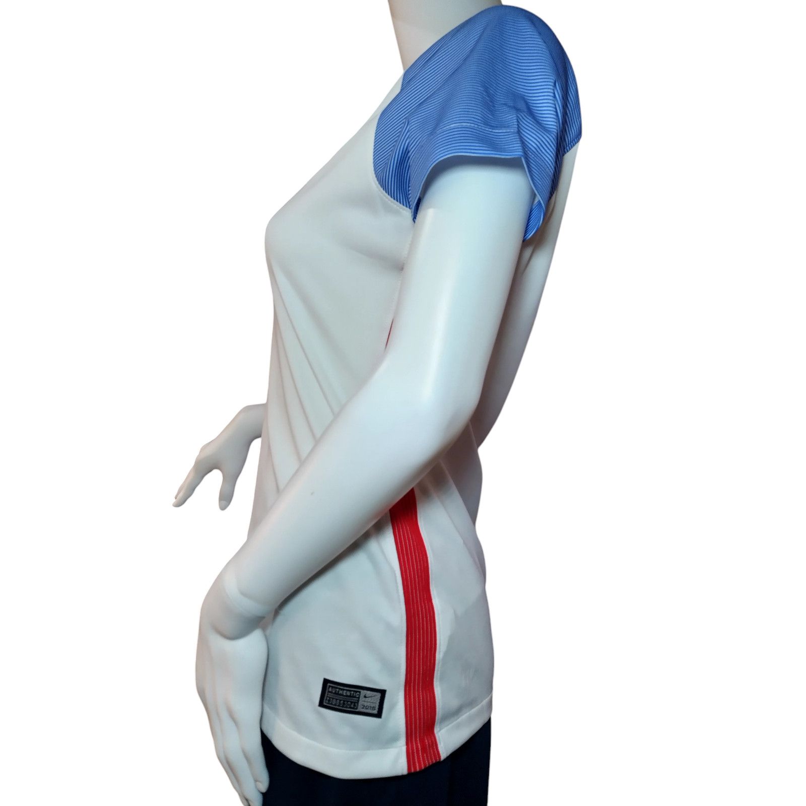Nike NIKE USA Women Short Sleeve White Blue Red Patriotic Sz Sm Size S / US 4 / IT 40 - 3 Thumbnail
