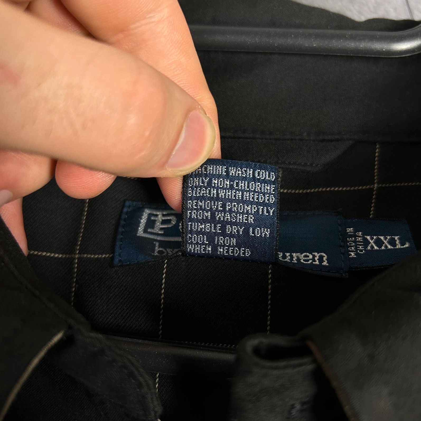Designer × Polo Ralph Lauren × Ralph Lauren Polo Ralph Lauren harington jacket mini logo zip black Size US XXL / EU 58 / 5 - 8 Thumbnail