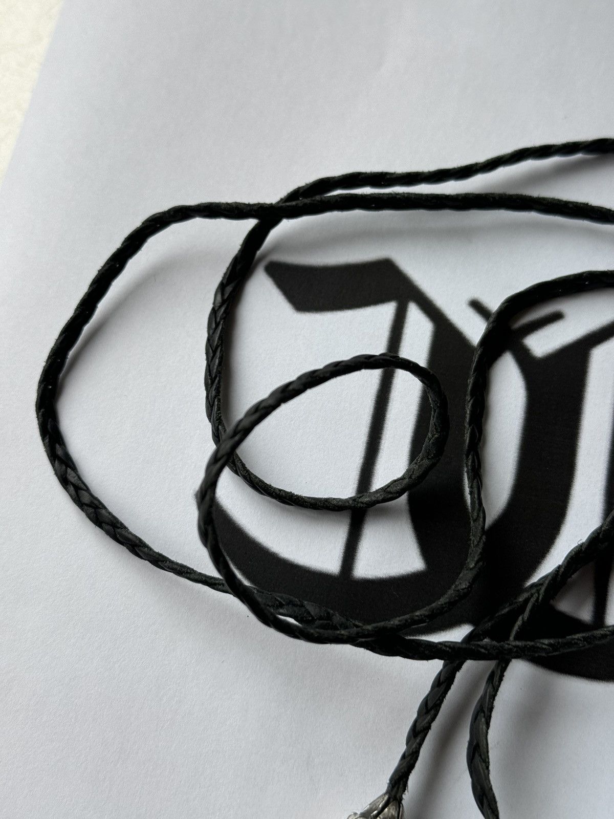 Chrome Hearts CHROME HEARTS LEATHER ROPE Size ONE SIZE - 7 Thumbnail