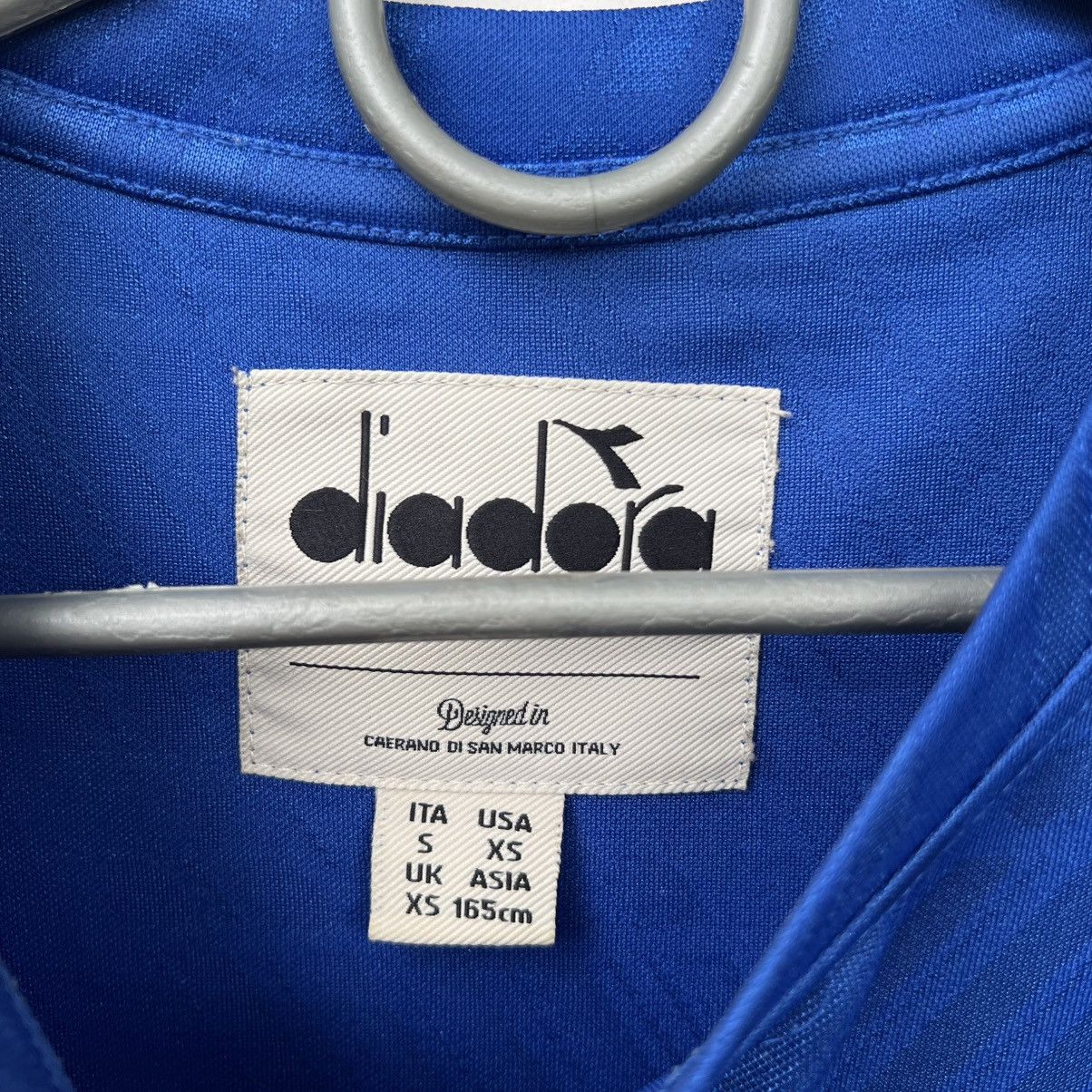 Diadora Italy Retro Football Shirt Diadora Soccer Jersey Size US S / EU 44-46 / 1 - 4 Thumbnail