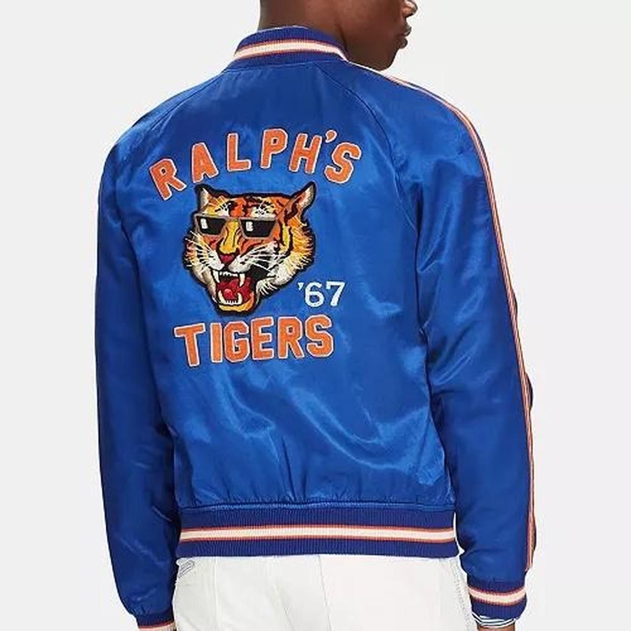 Polo Ralph Lauren Satin Tiger football Polo Ralph Lauren bomber jacket Size US L / EU 52-54 / 3 - 3 Thumbnail
