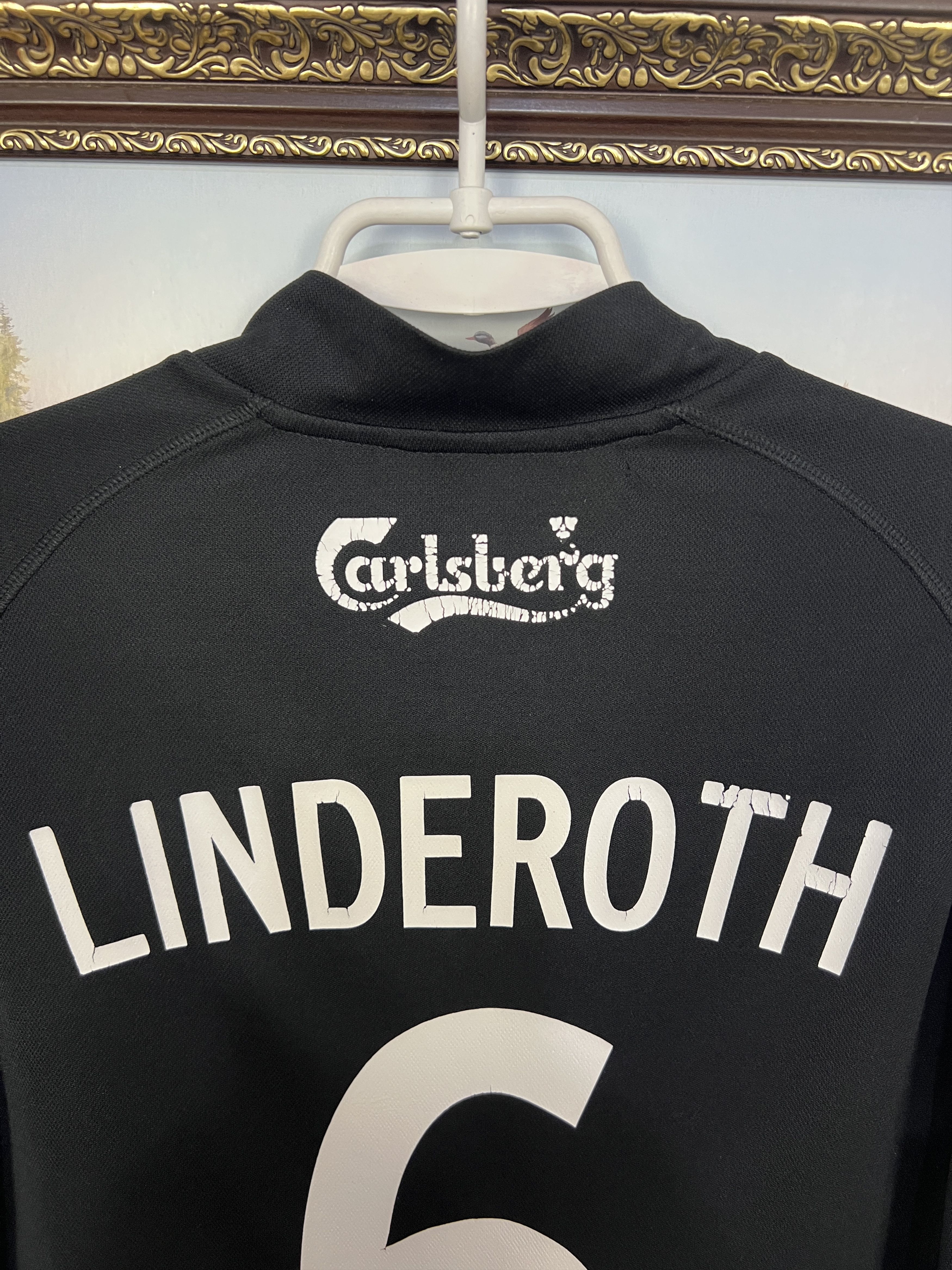 Kappa Kobenhavn Away football shirt 2004 Long Sleeve #6 Linderoth Size US M / EU 48-50 / 2 - 3 Thumbnail