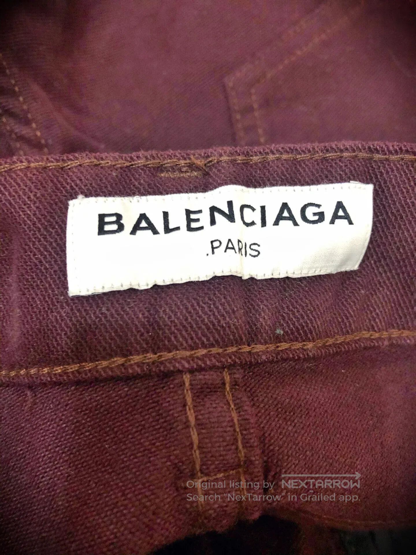 Balenciaga Balenciaga Men's Jeans Size 3. Size US 30 / EU 46 - 2 Thumbnail