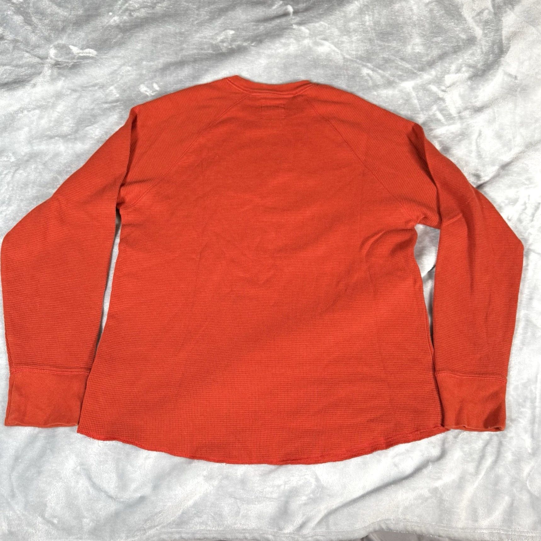 Old Navy Old Navy Crenshaw Seis Infantry Military Thermal Shirt Mens M Dark Orange Y2K Size US M / EU 48-50 / 2 - 4 Thumbnail