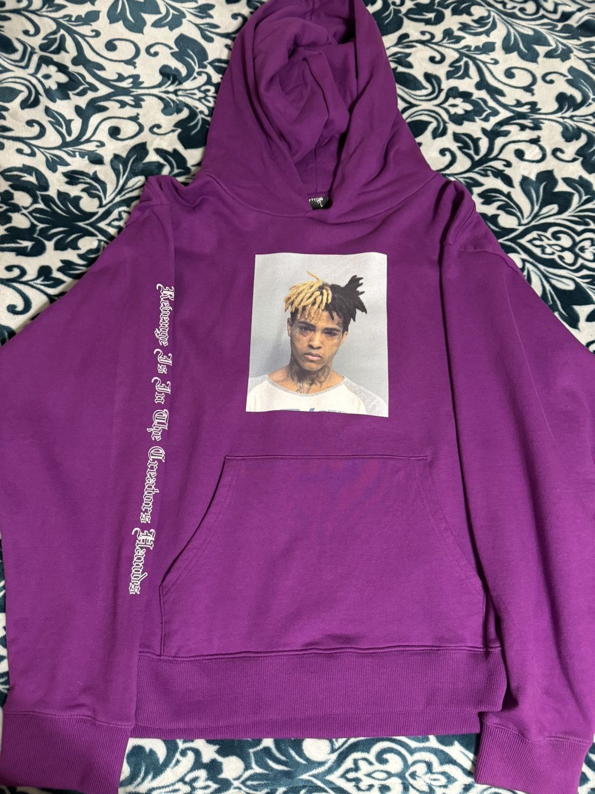 Revenge purple hoodie clearance